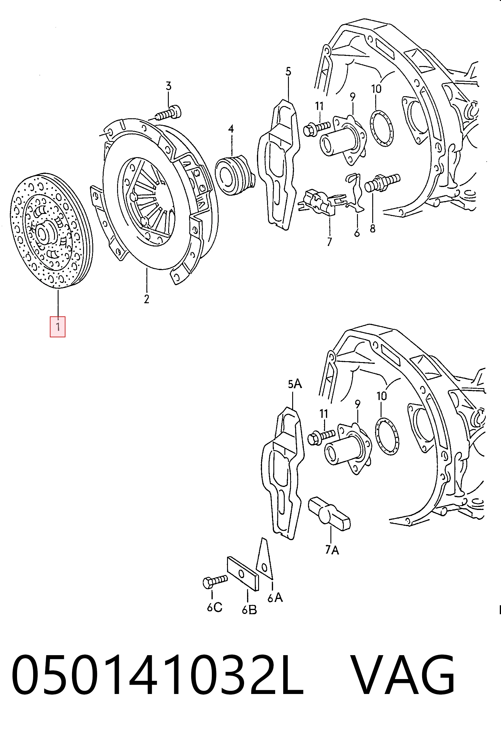 Зчеплення Mecarm MD0207 ціна, від 27.25 USD