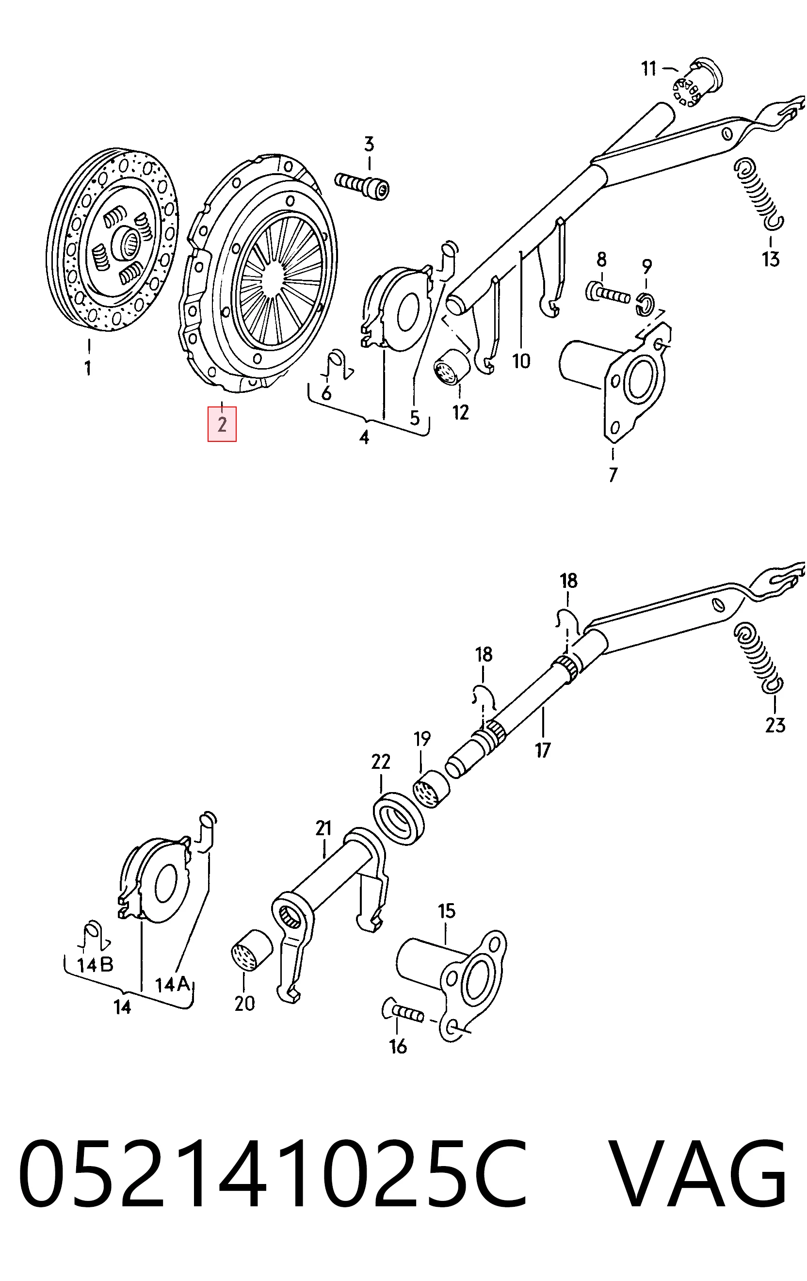 Пелюстковий кошик зчеплення Sachs 3082158031 ціна, від 54.79 USD