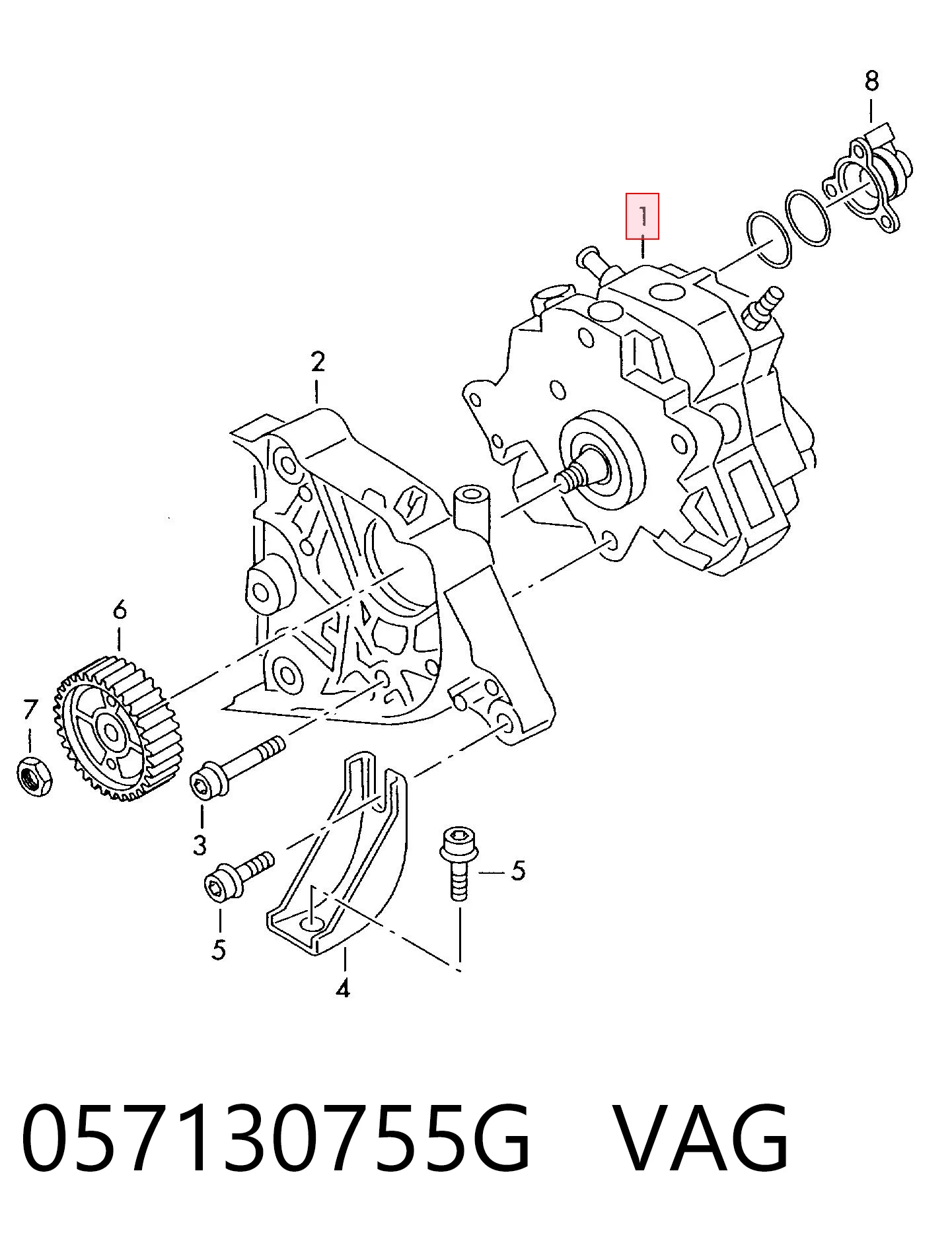 0986437346 Bosch Насос паливний високого тиску (ПНВТ)