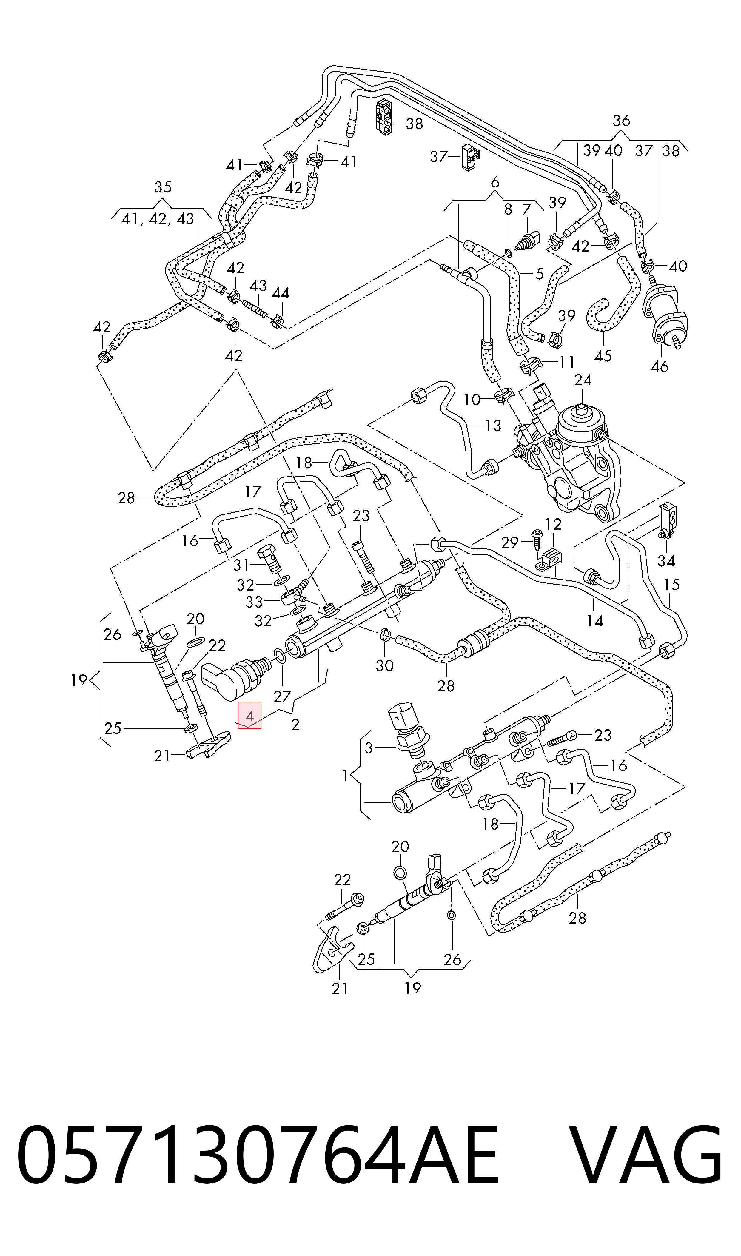 Купити 281006253 Bosch Регулятор тиску палива
