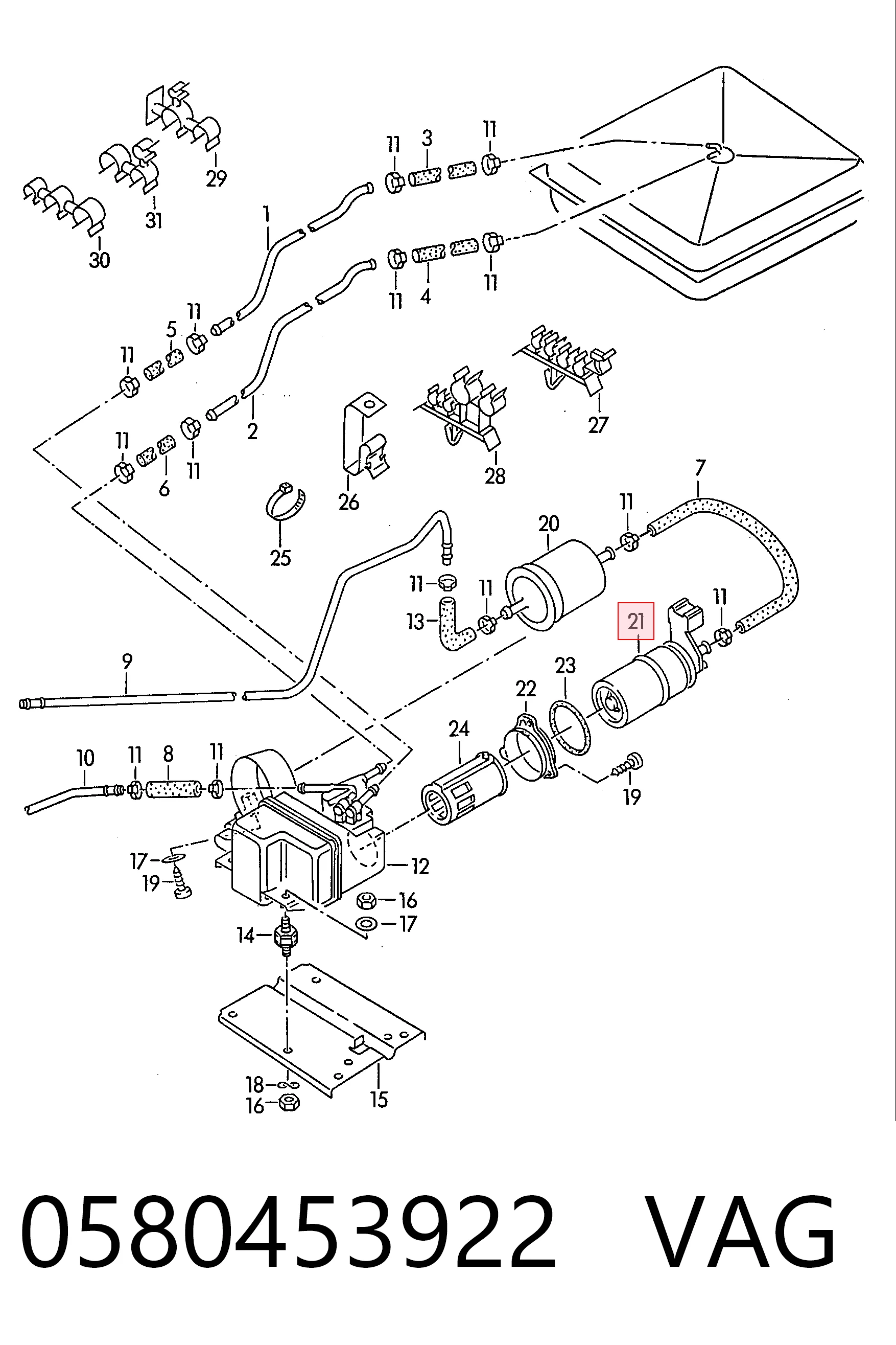Паливний насос магістральний EFP4320 Achr