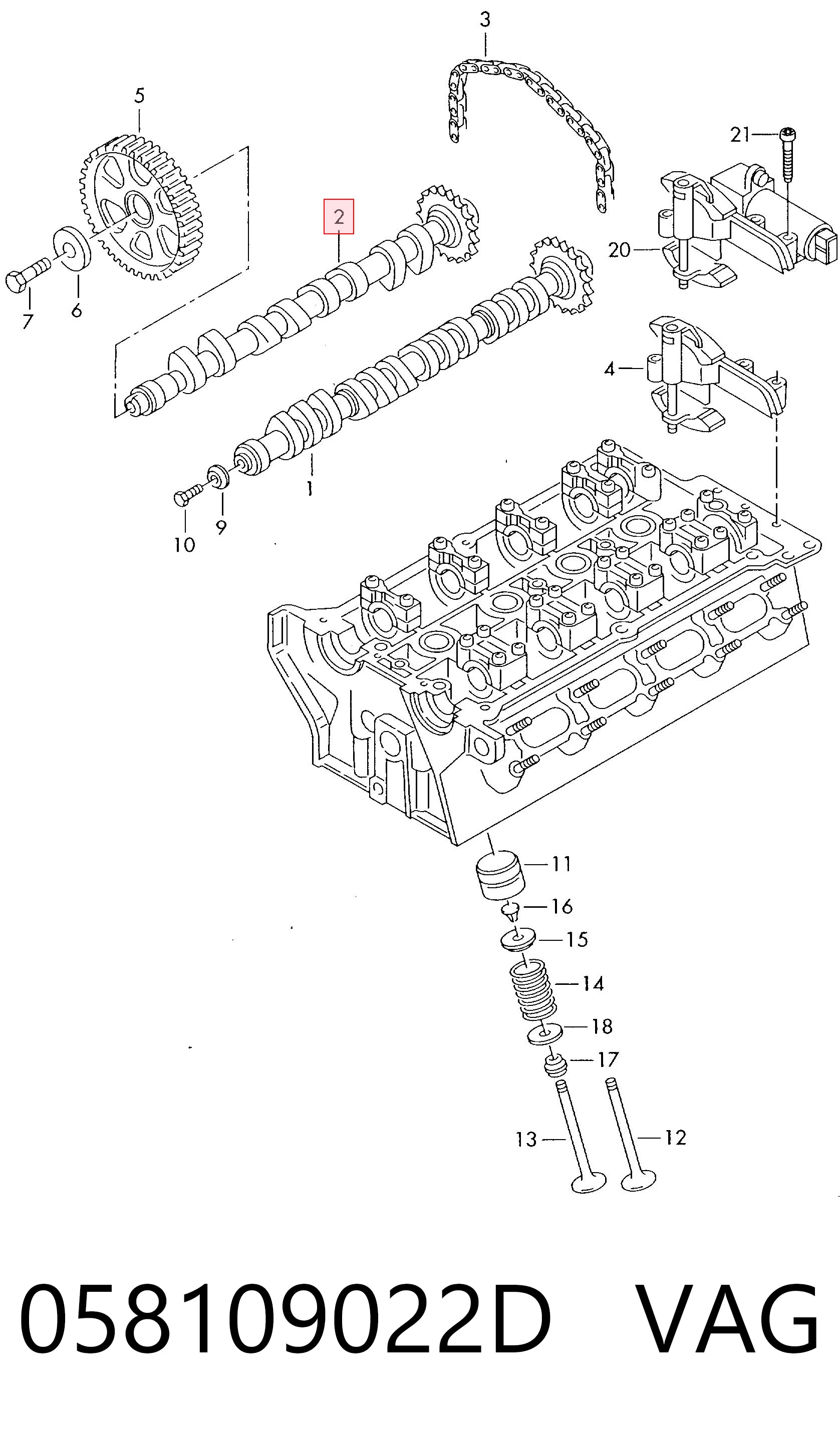 058109022D VAG