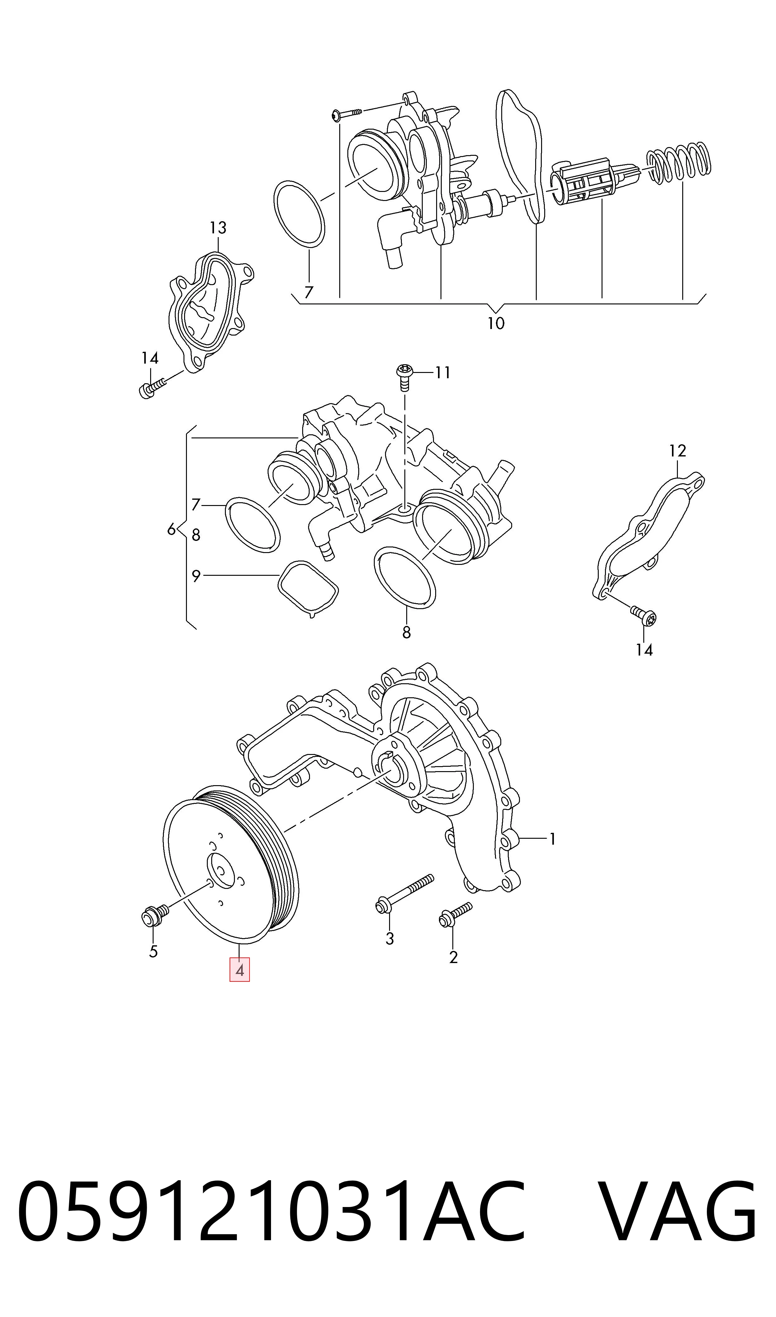 059121031AC VAG