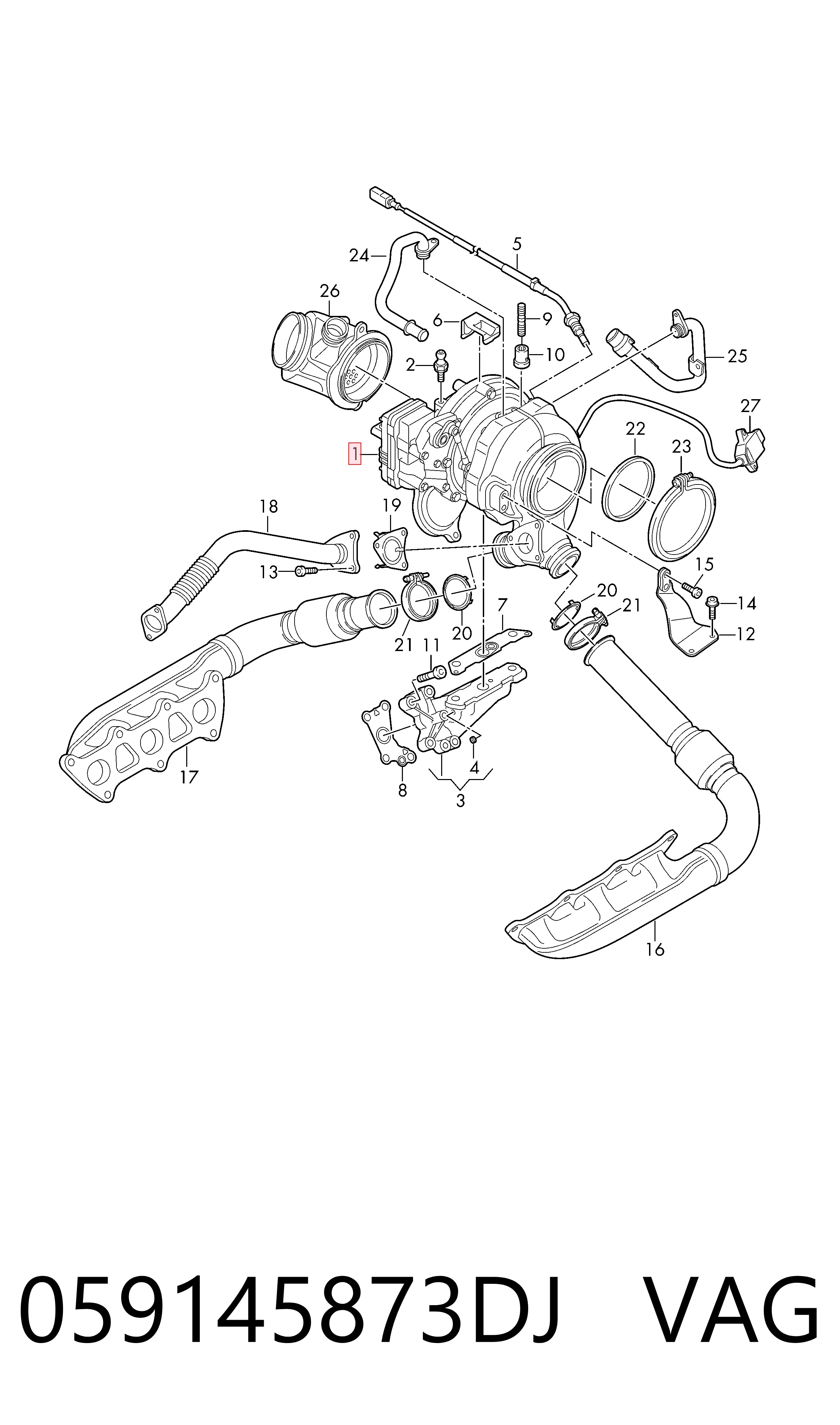 Турбіна Garrett 8444375007S ціна, від 2405.32 USD