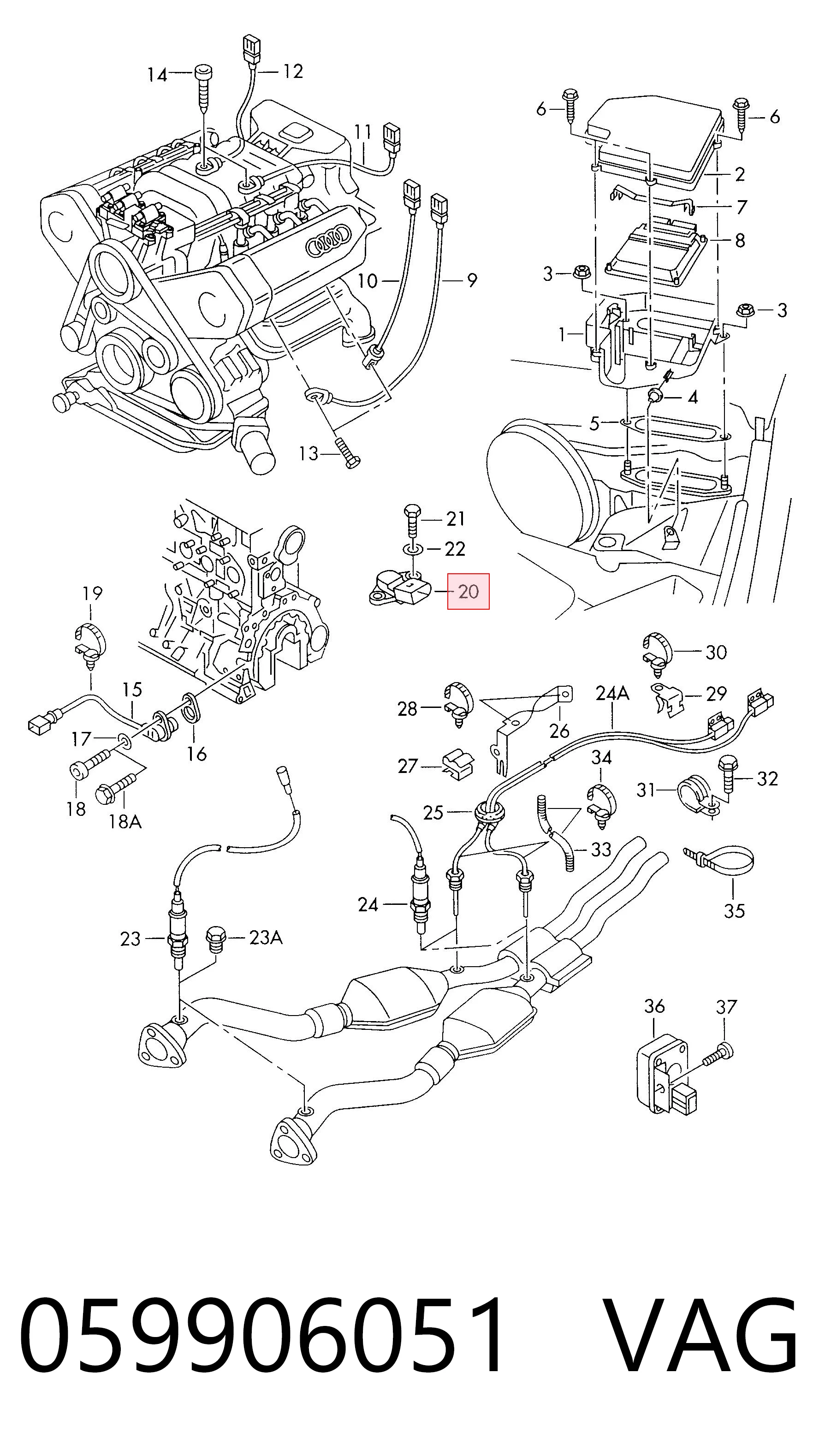 Купити A0059906051 Mercedes Датчик абсолютного тиску