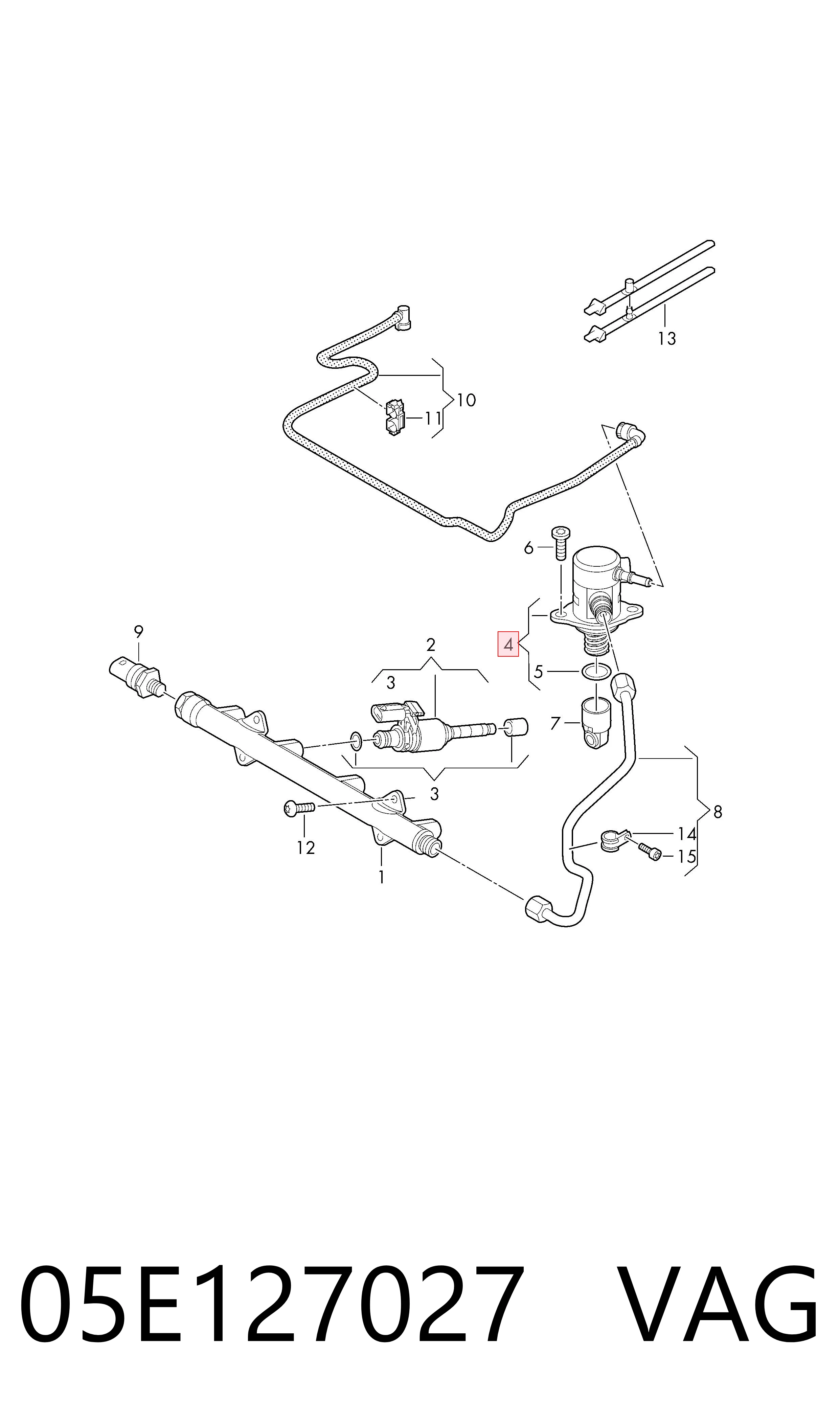 Насос паливний високого тиску (ПНВТ) на Seat Leon IV KL1, KLG