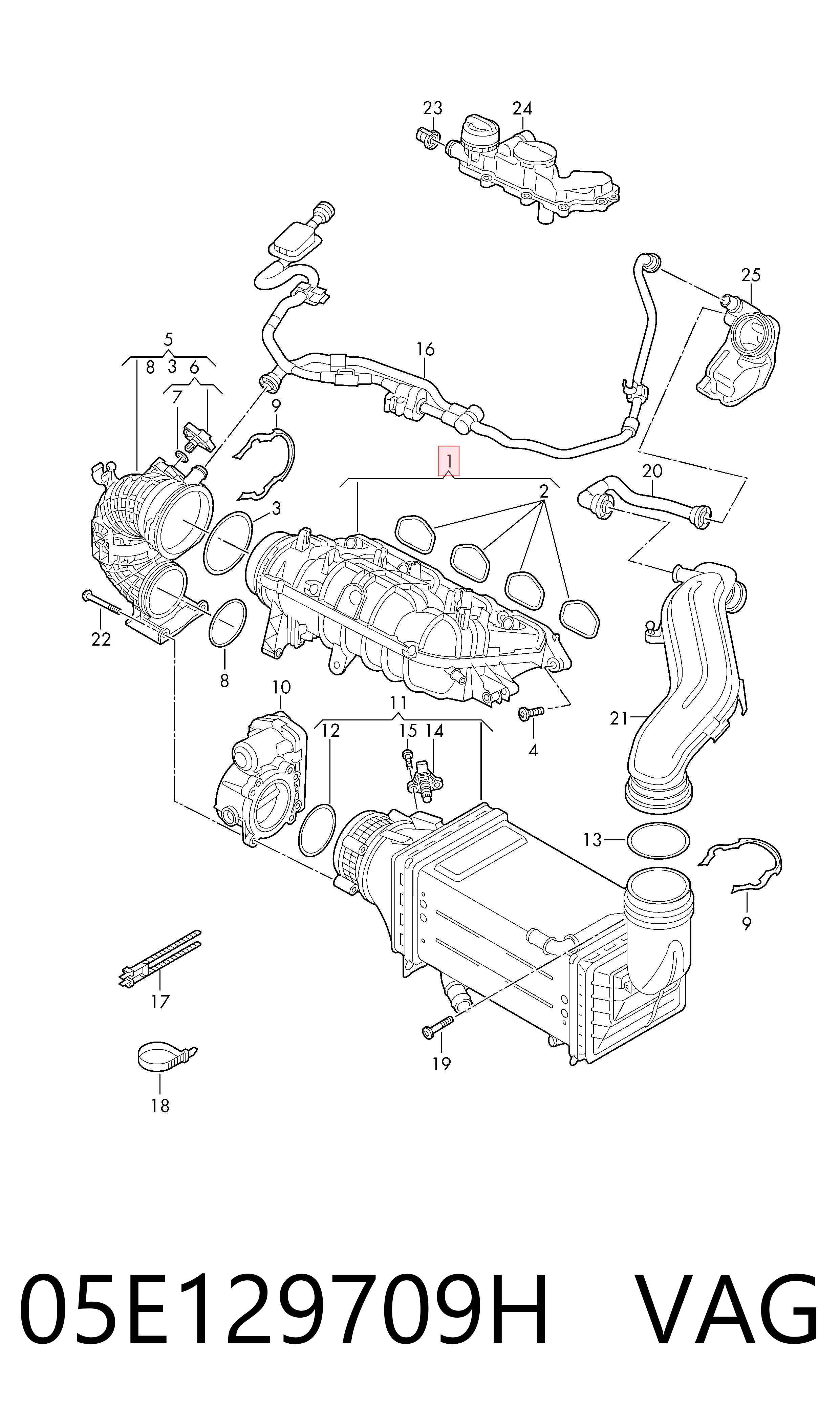 05E129709H VAG 