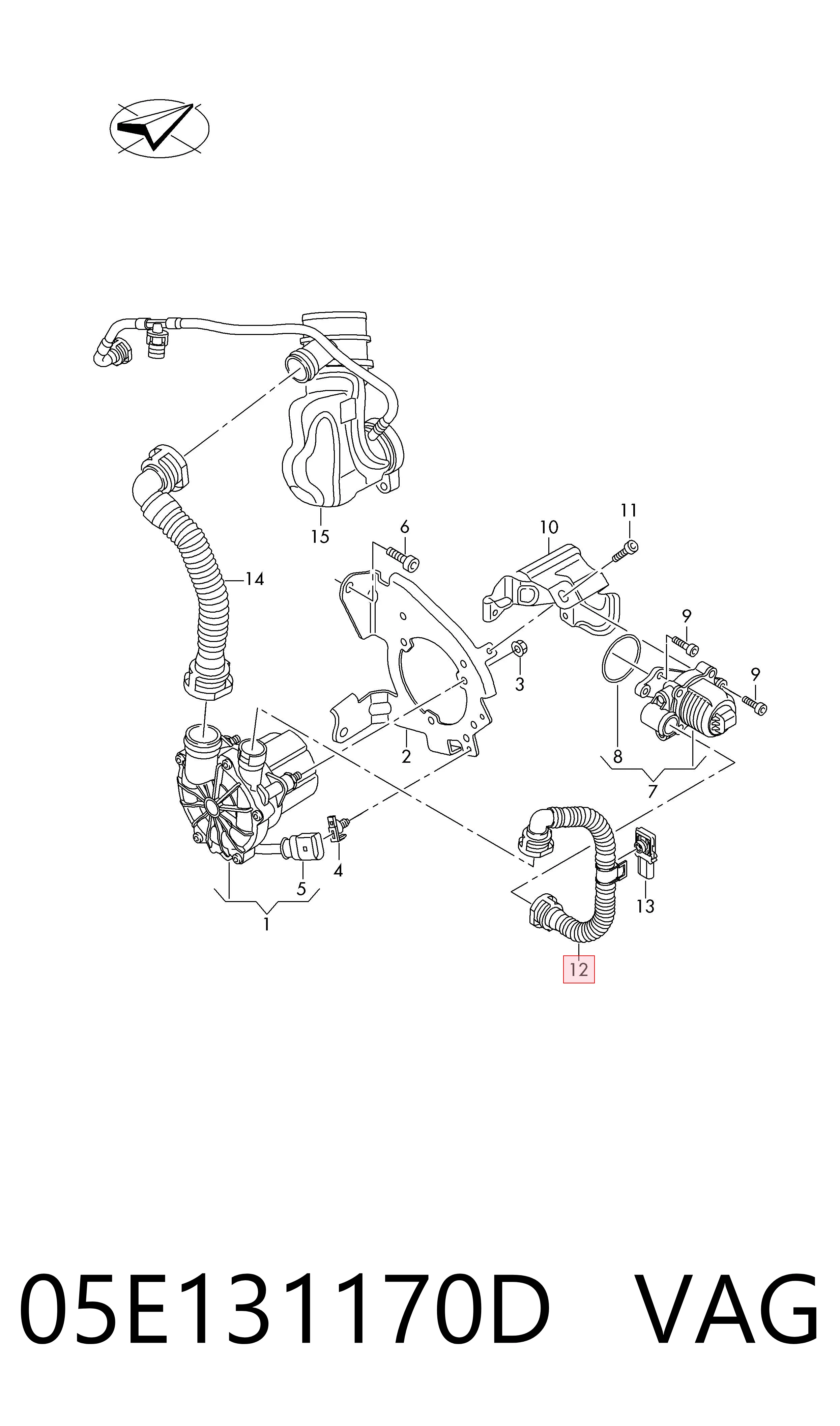 05E131170D VAG 