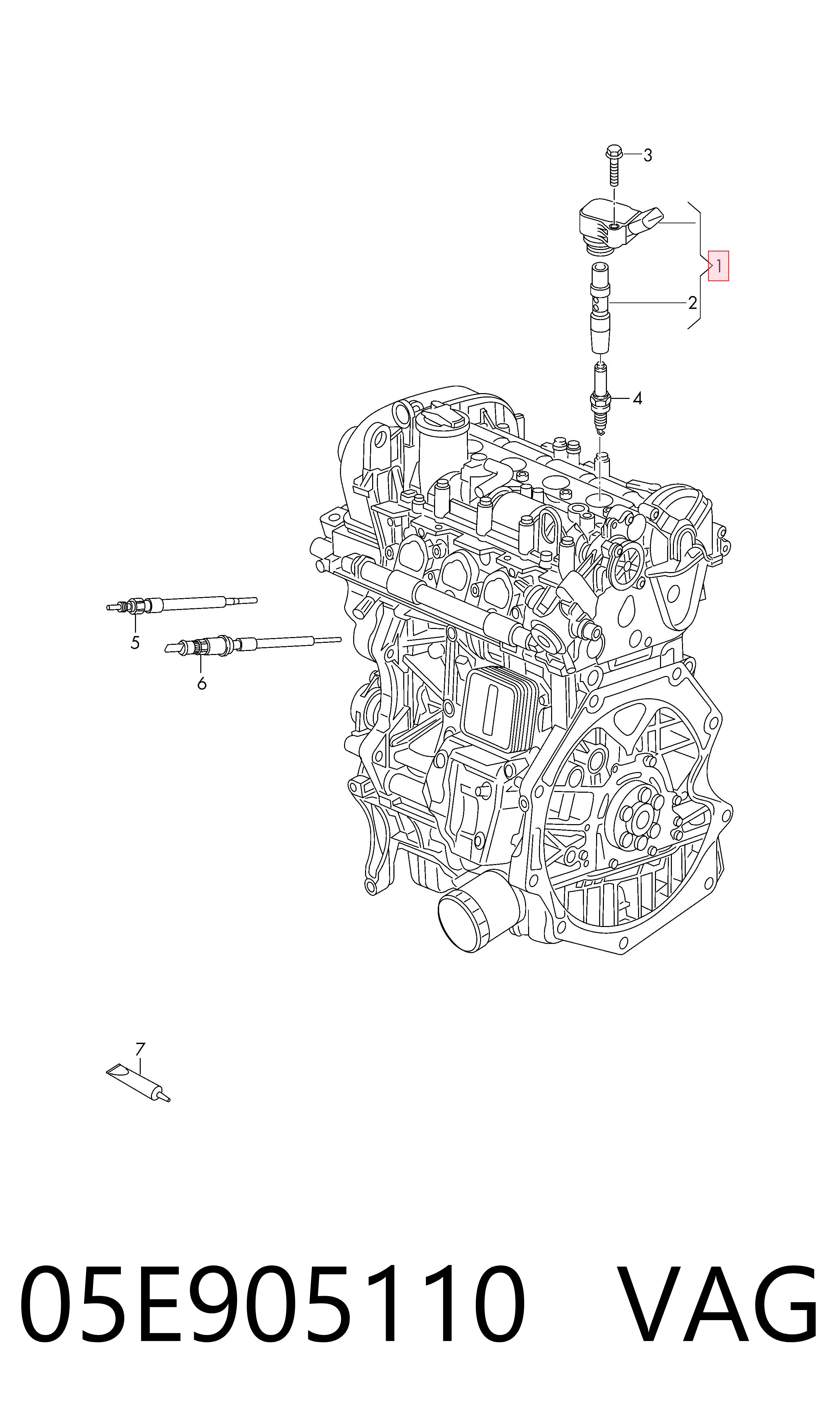 05E905110 VAG
