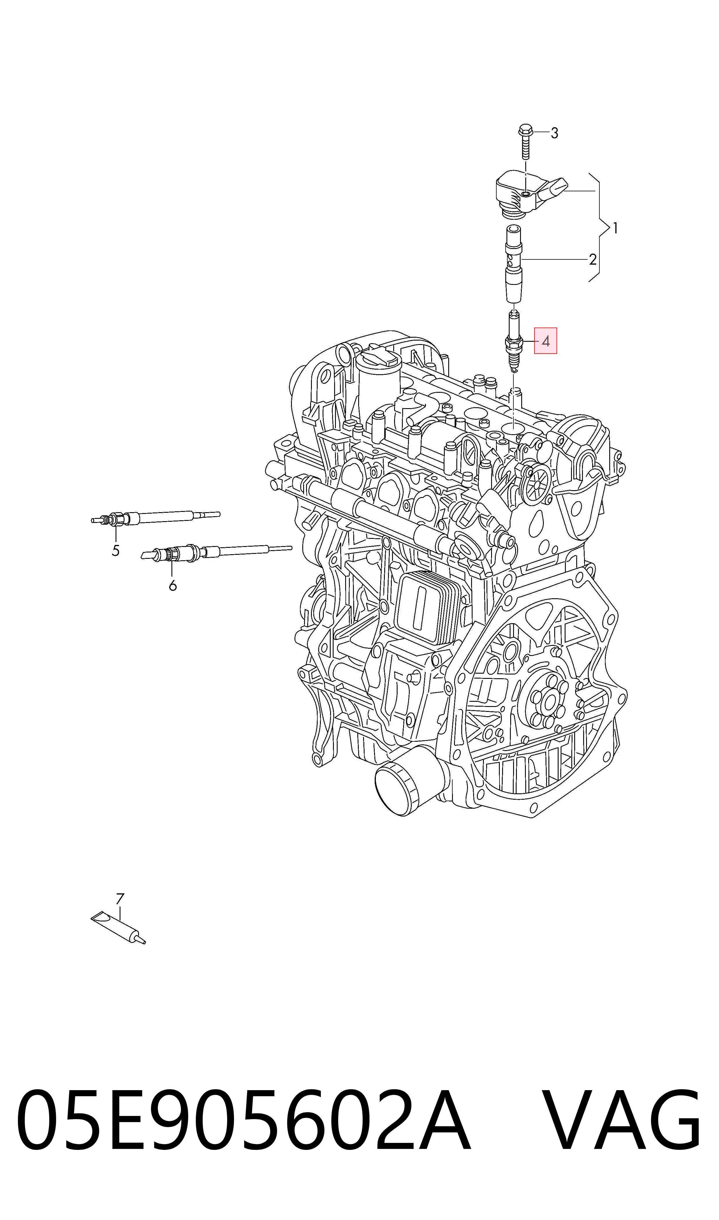  Свічки запалювання Seat Leon 4