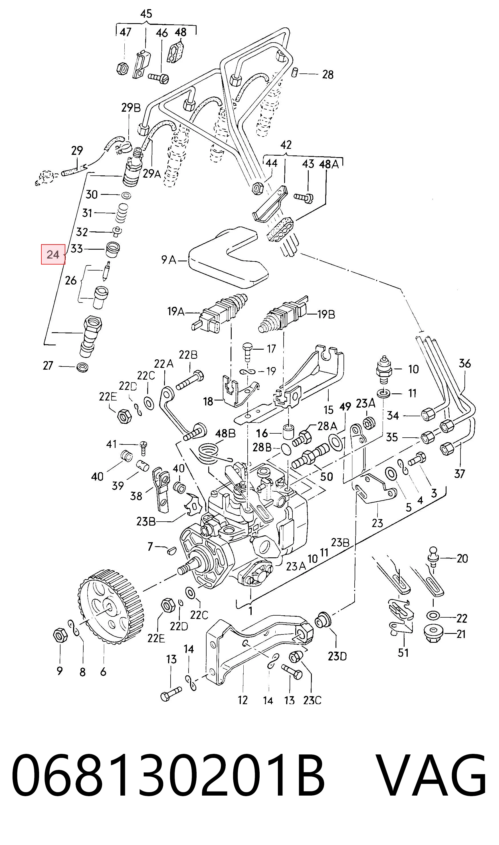 Форсунка паливна Bosch 986430080 ціна, від 19.02 USD