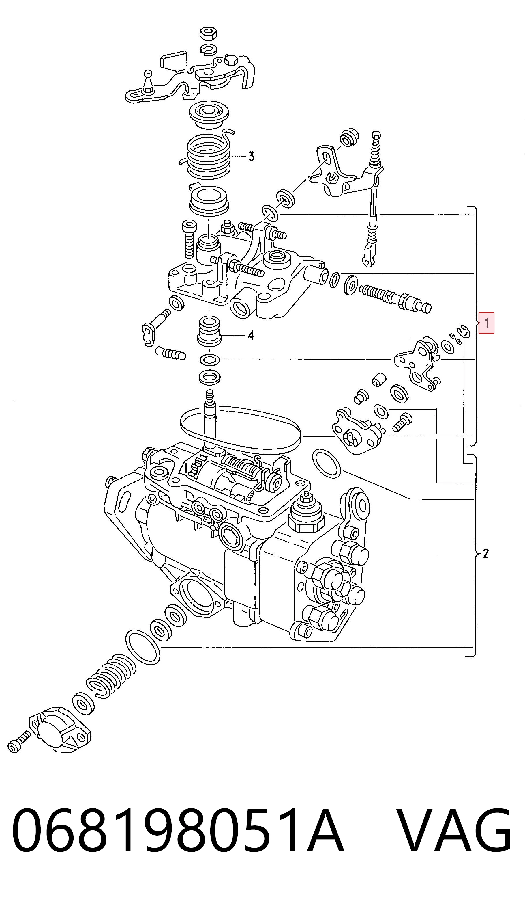 Ремкомплект ПНВТ Renault (RVI) 7701034677 ціна, від 4.56 USD