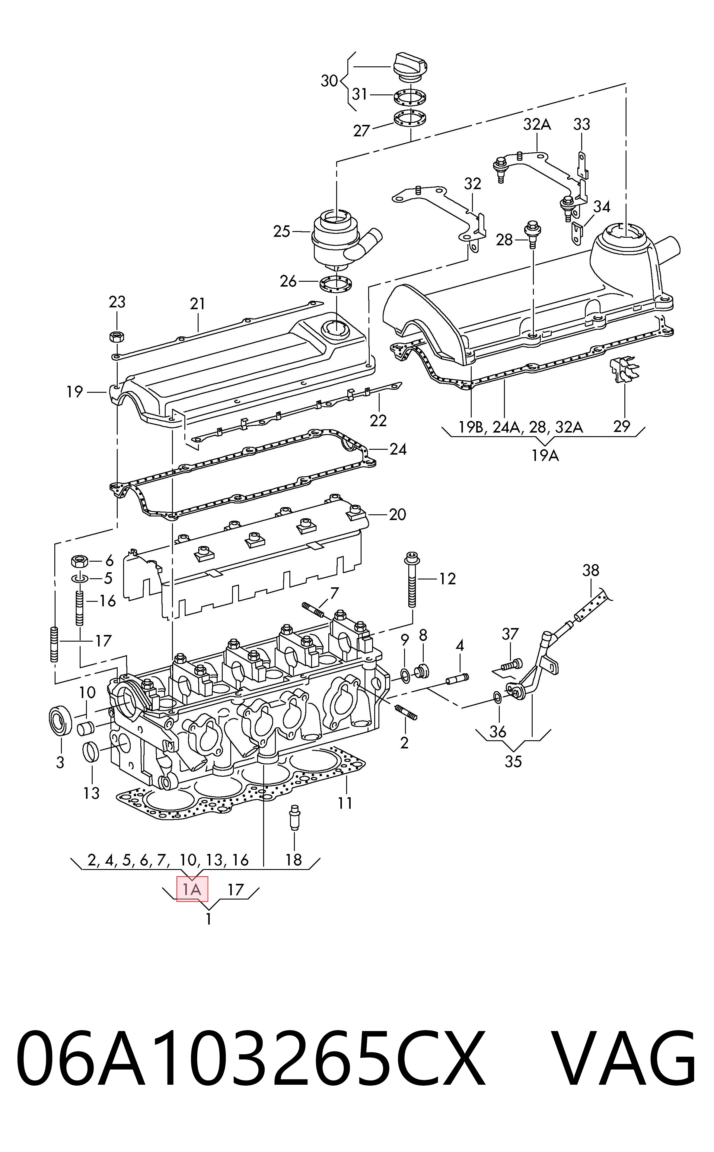 06A103265CX VAG