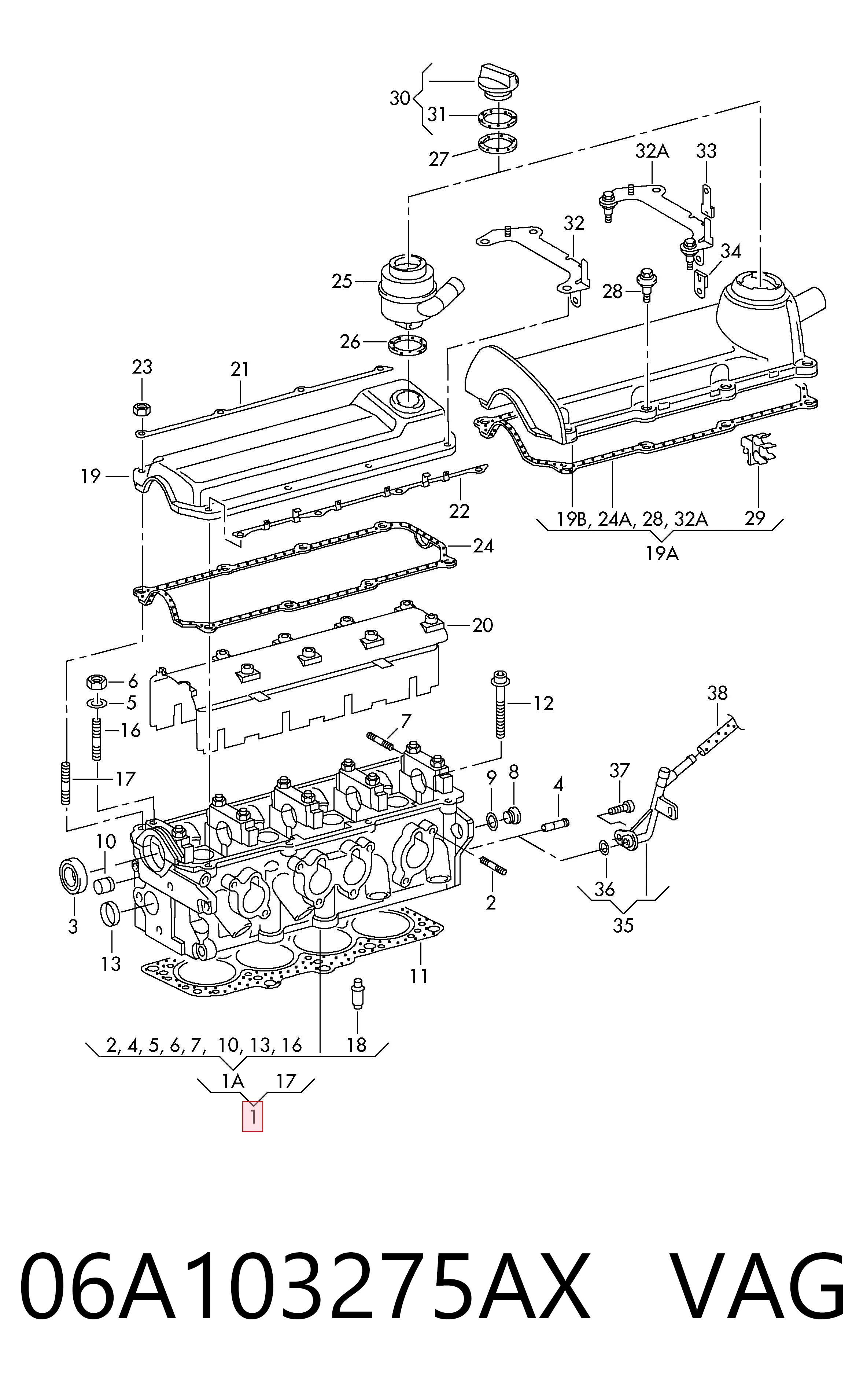 06A103275AX VAG