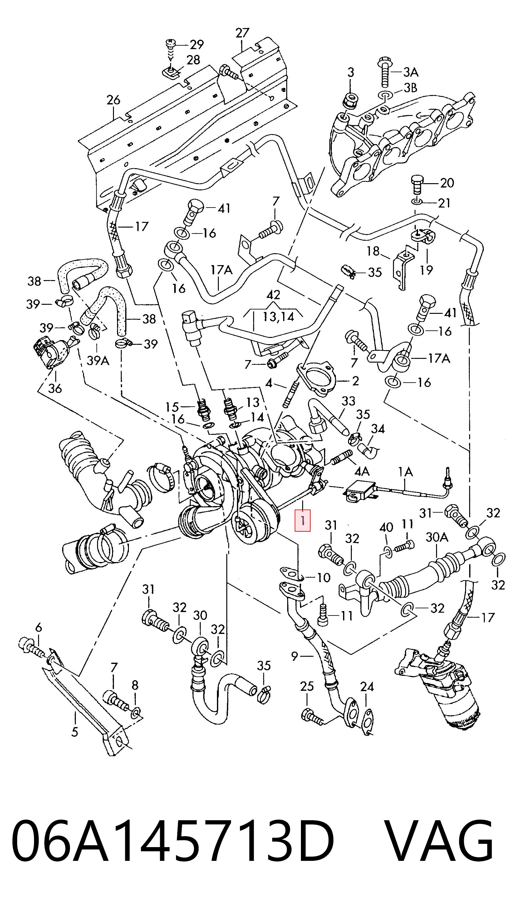 Турбокомпресор Mahle Original 030TM18187000
