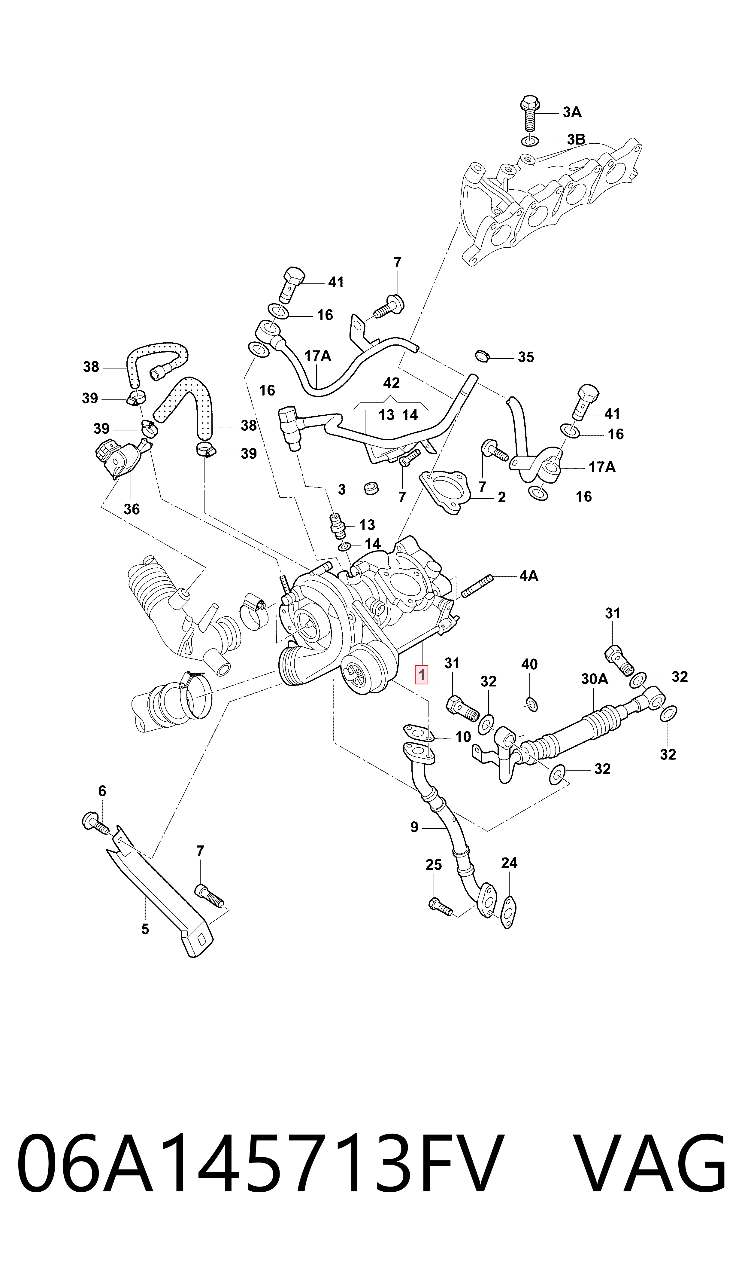 Турбіна 030TM18187000 Mahle Original