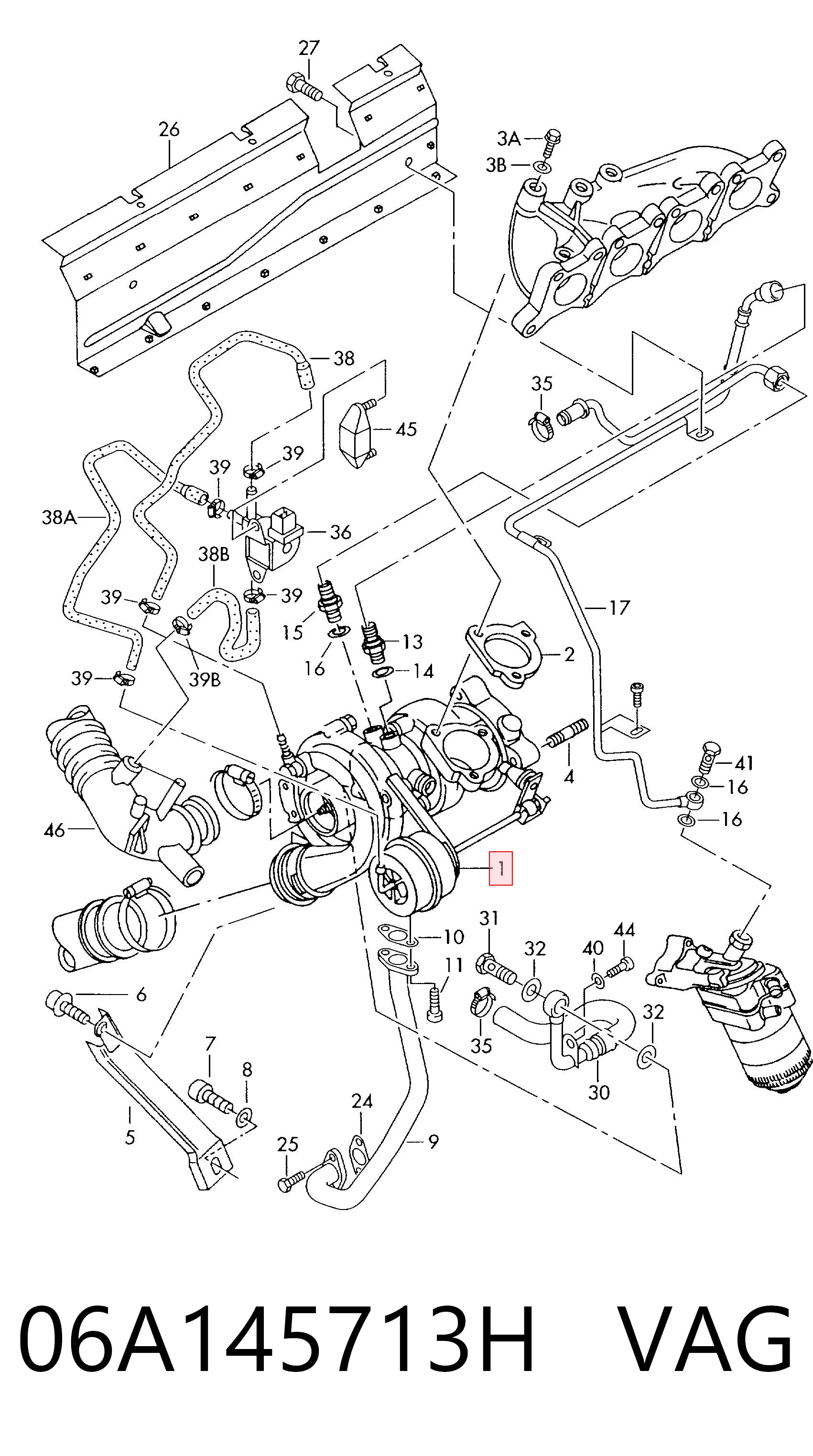 Купити Турбіна Volkswagen Sharan I 7M8, 7M9, 7M6