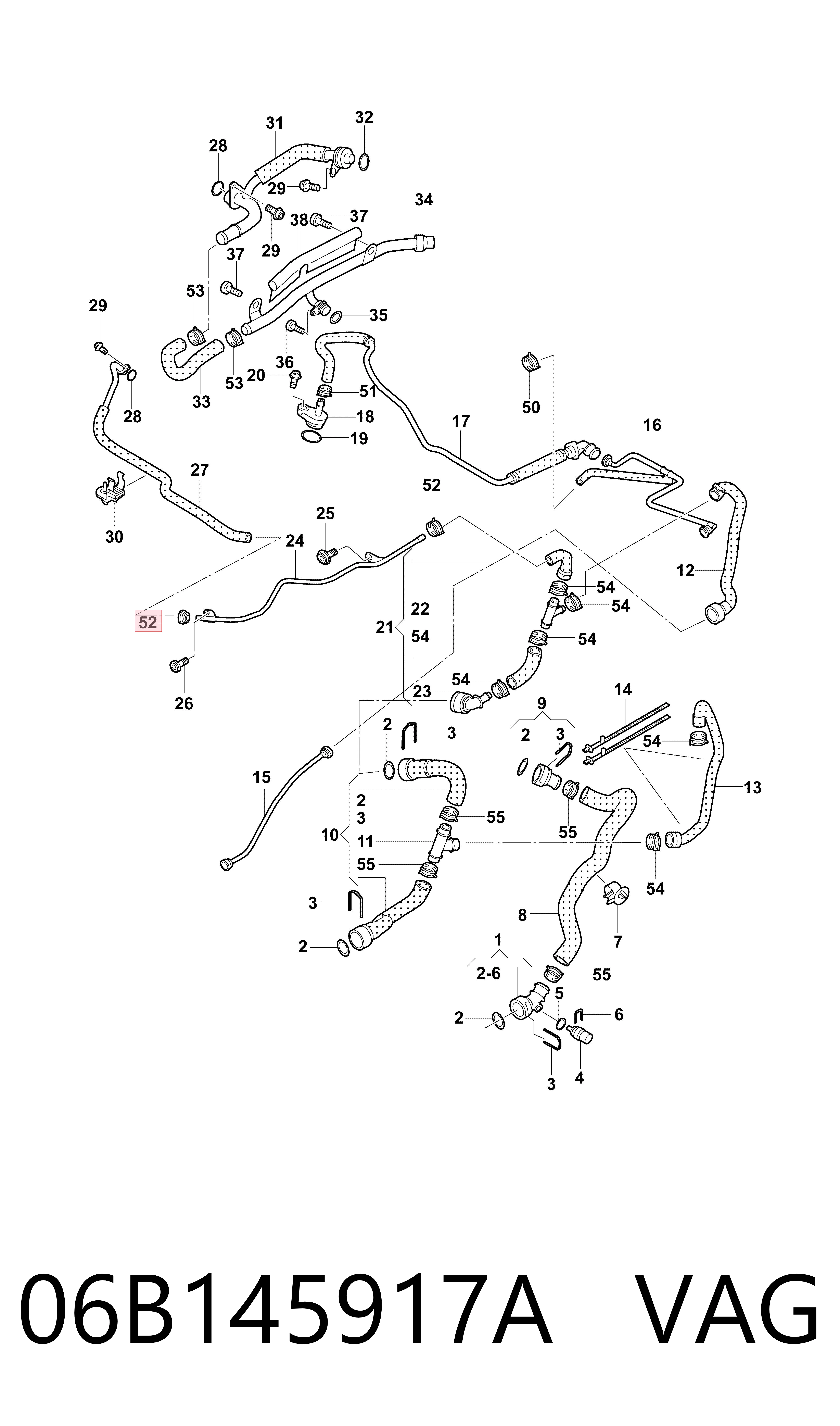 VAG 06B145917A ціна, від 6.10 USD