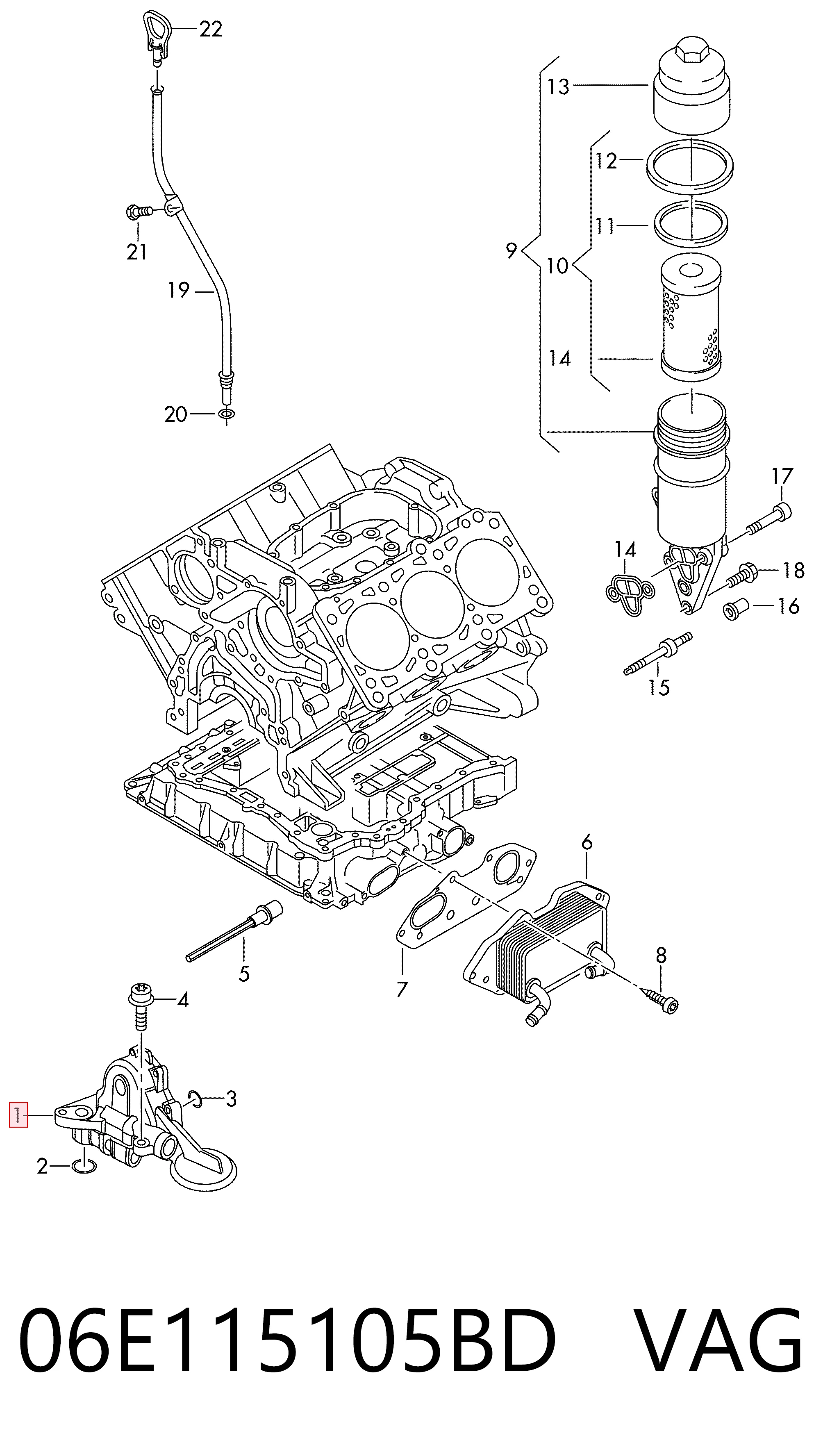 Маслонасос AND 30115095