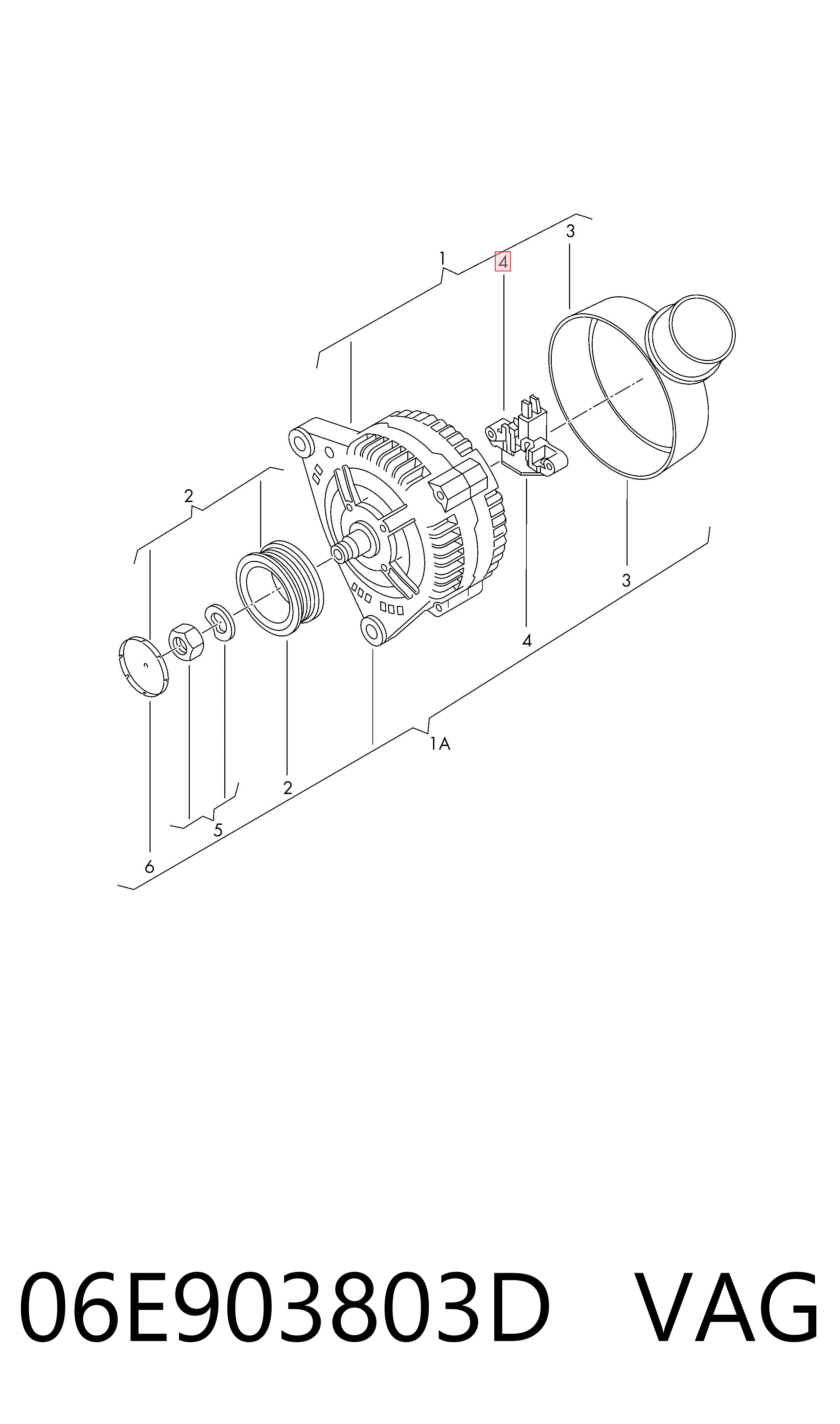 Реле зарядки генератора Bosch 1986AE00554S8 ціна, від 42.40 USD
