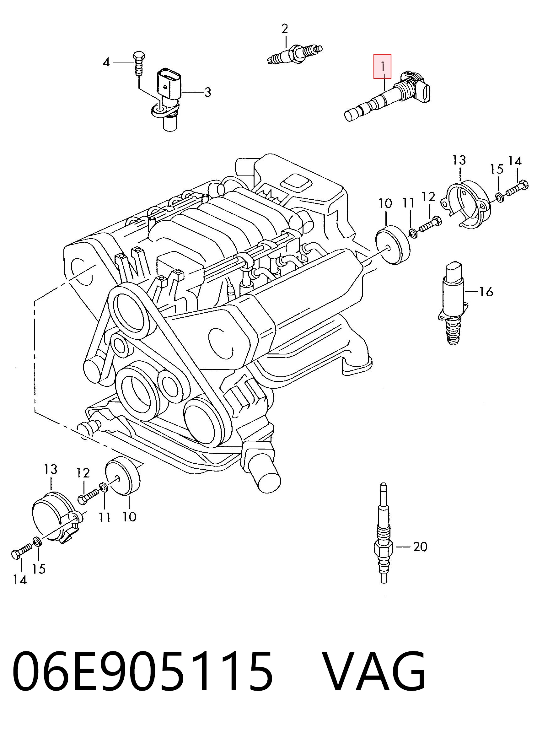 06E905115 VAG