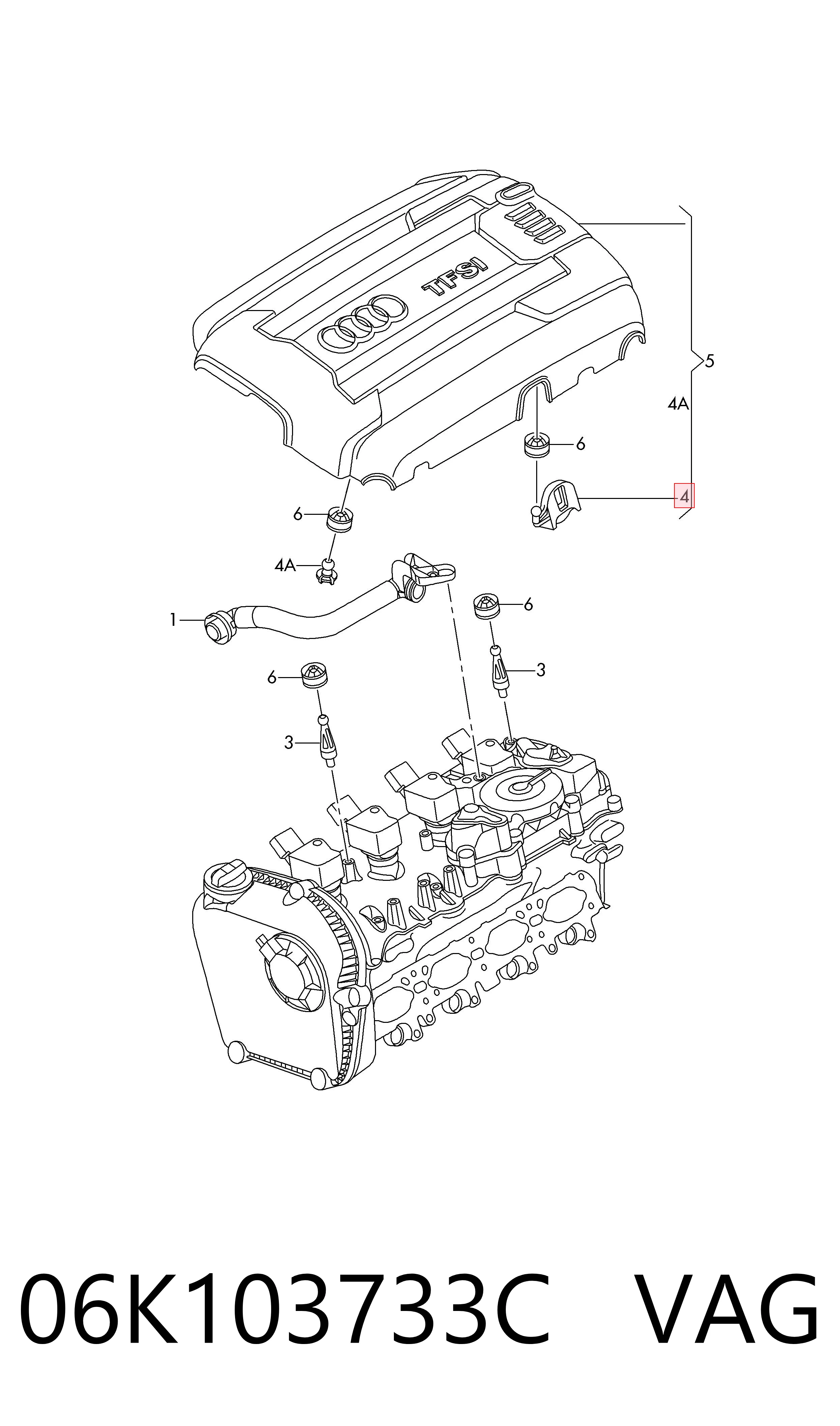 06K103733C VAG 