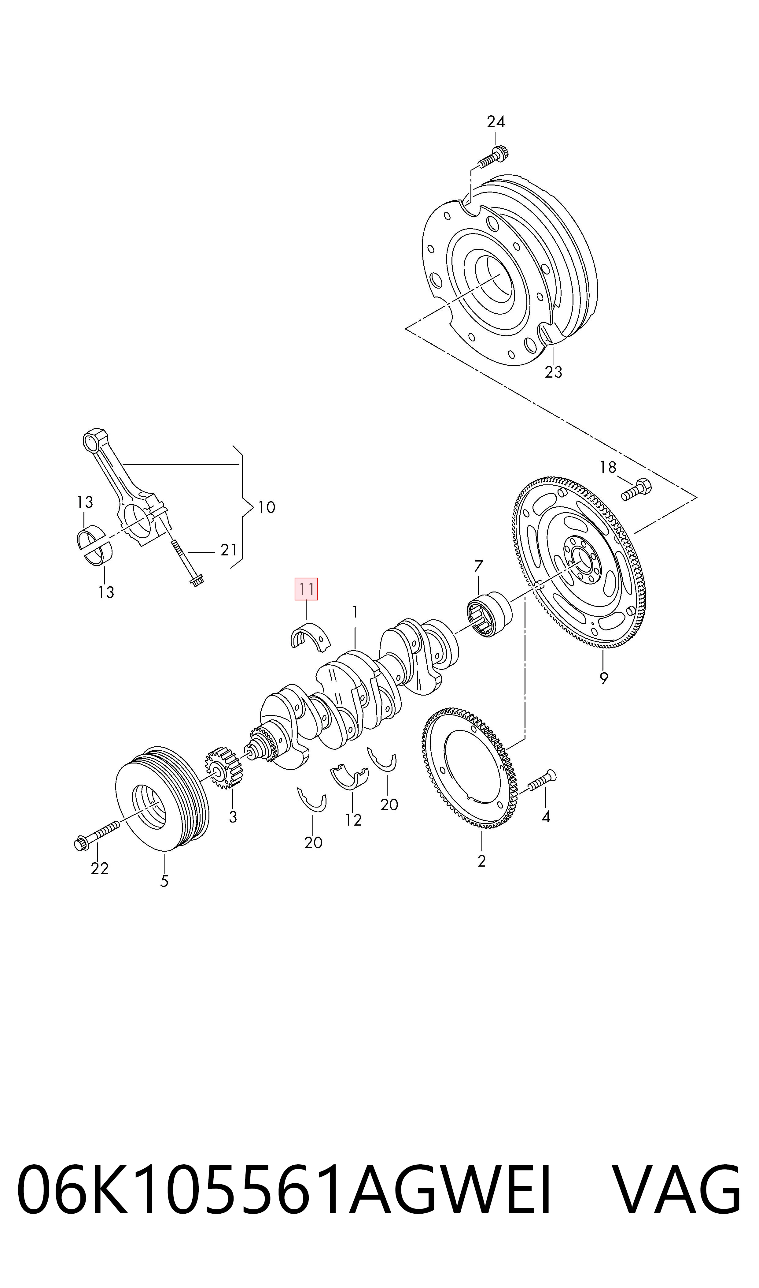 06K105561AGWEI VAG 