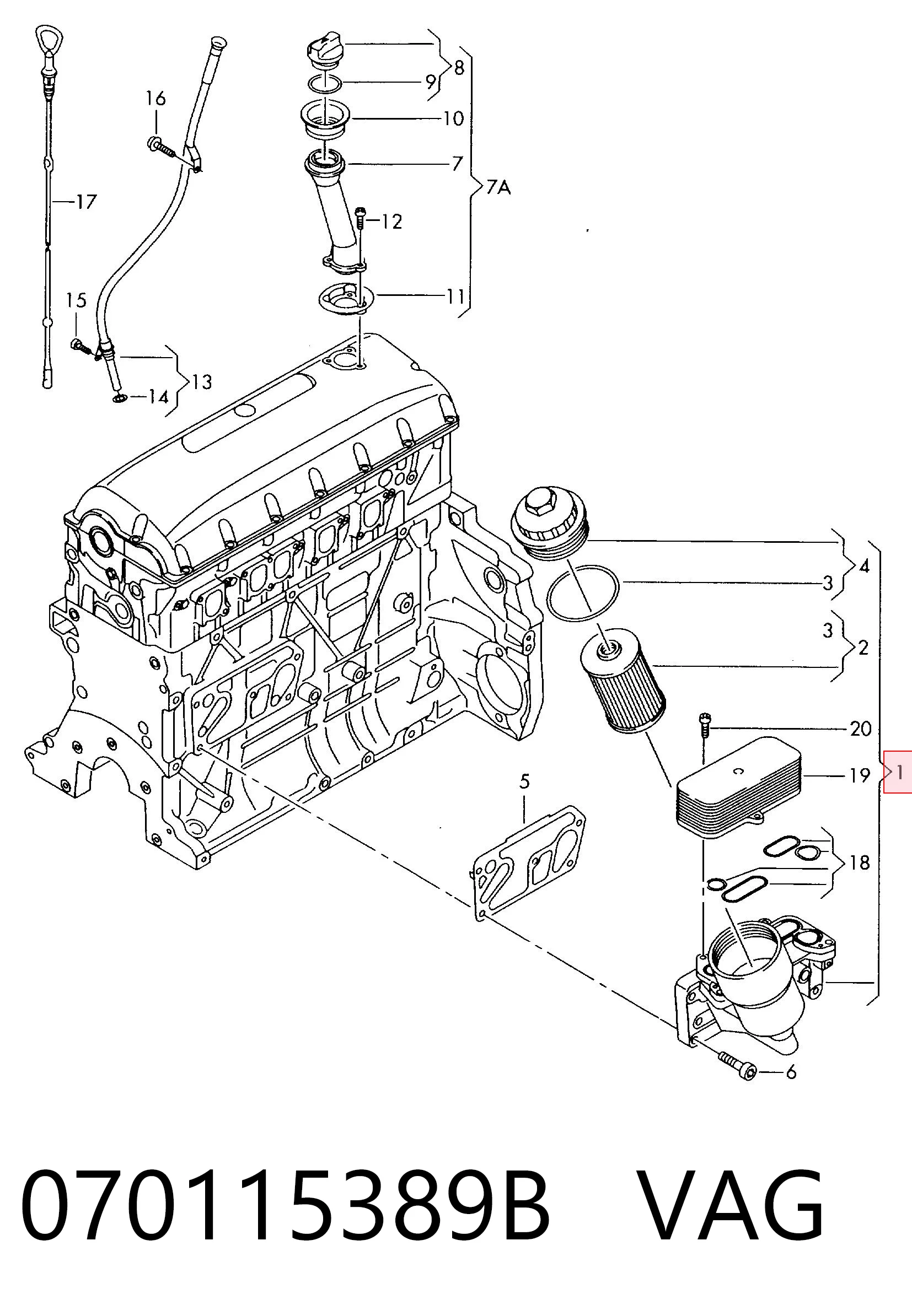 9568L82 Polcar Корпус маслофільтра