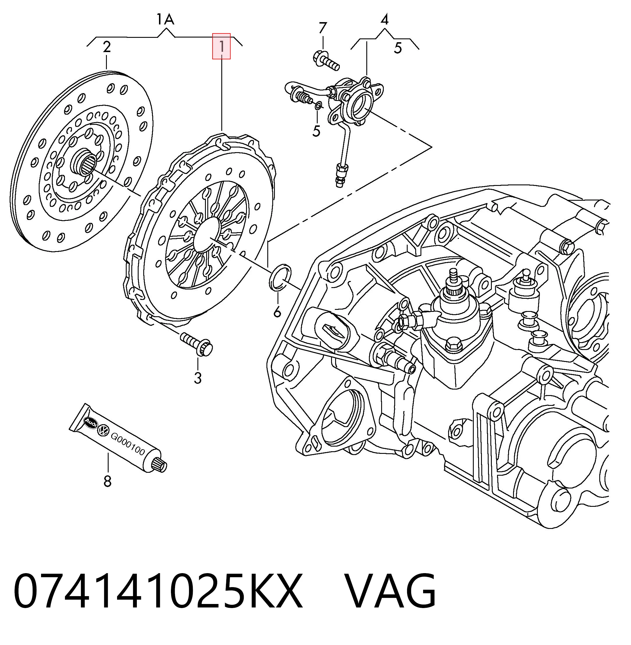 Пелюстковий кошик зчеплення INA 122021511 ціна, від 77.18 USD
