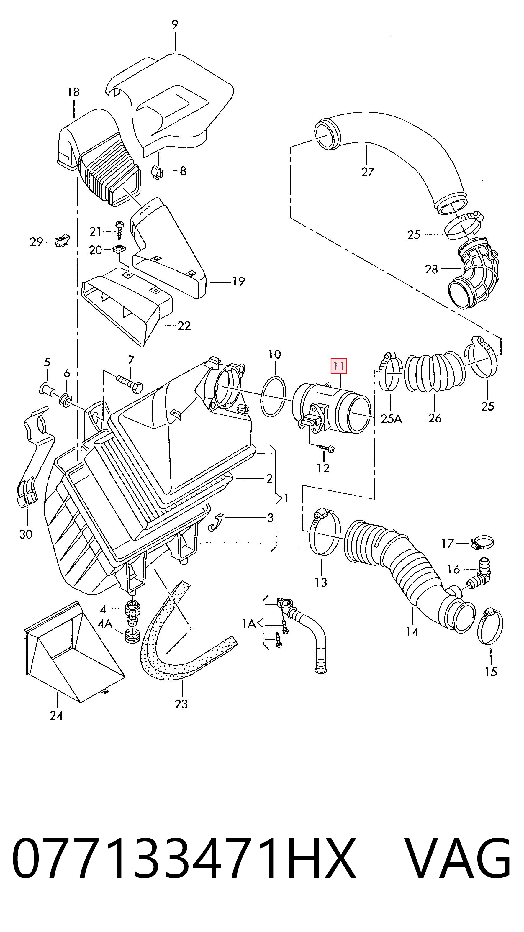 Купити 986280213 Bosch Повітромір