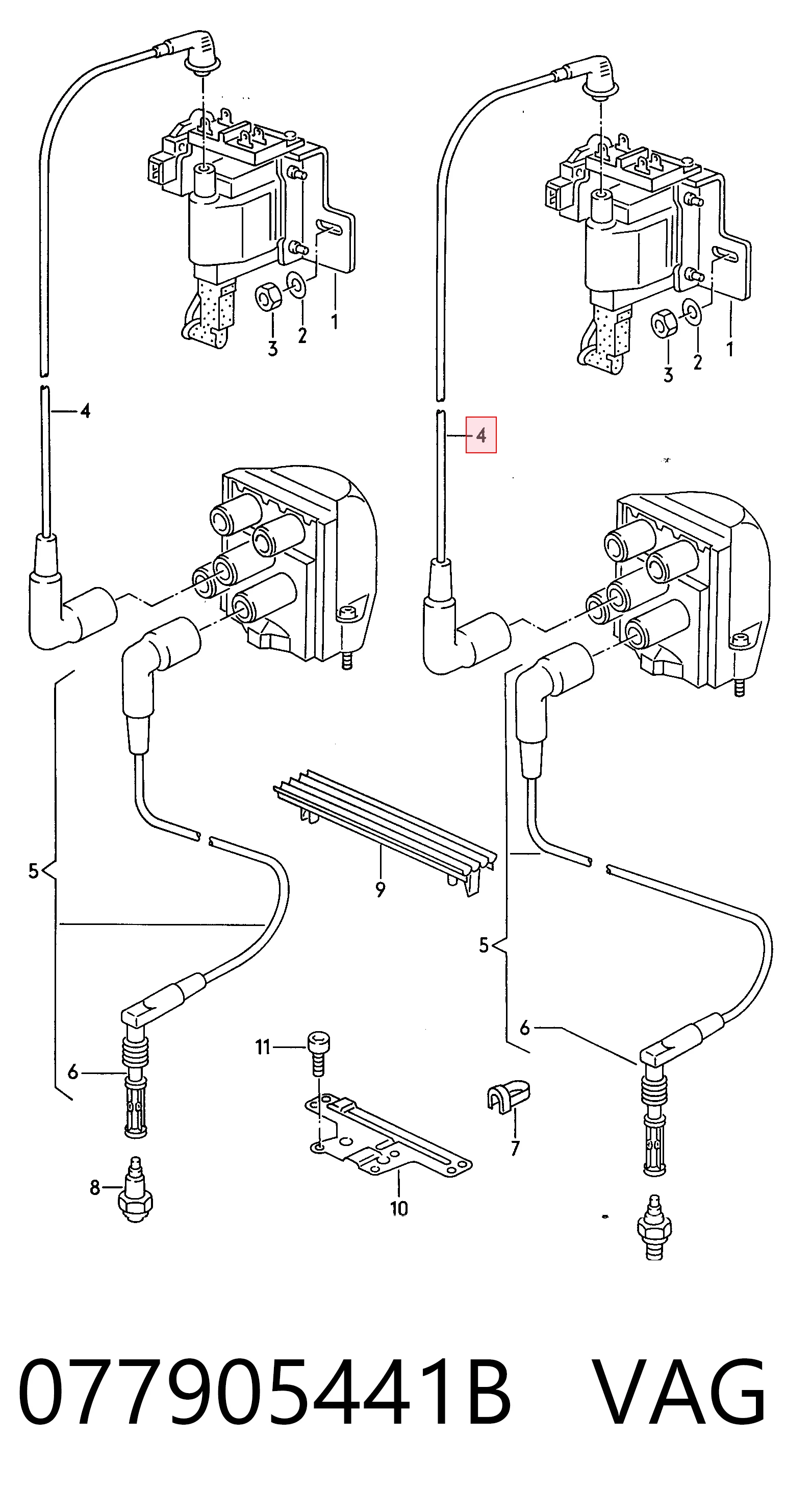 Дроти запалювання NGK RCAD206 ціна, від 106.87 USD