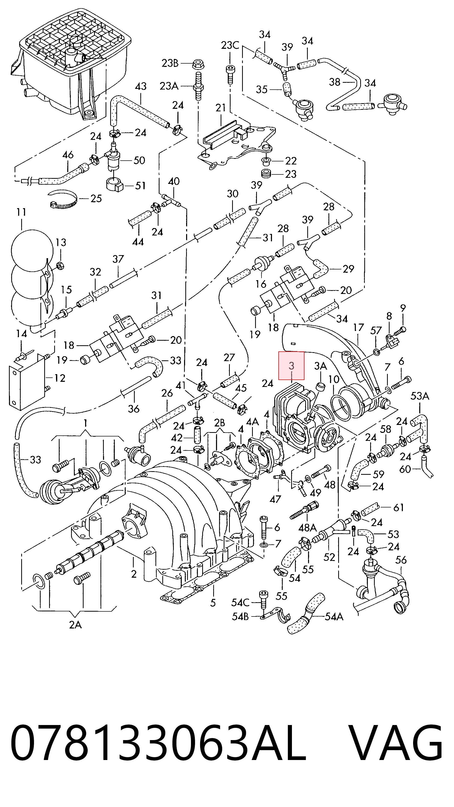 Дросільна заслінка 413159A1 Case