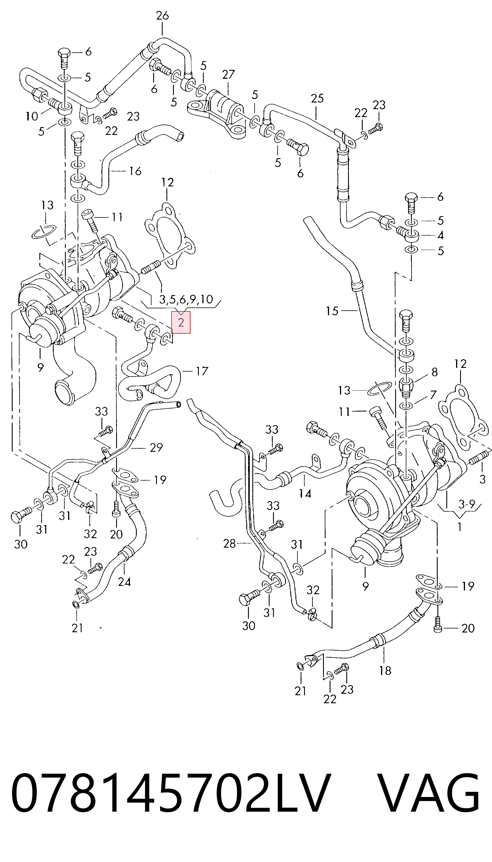 Купити 53039700070 Borg-Warner Турбіна
