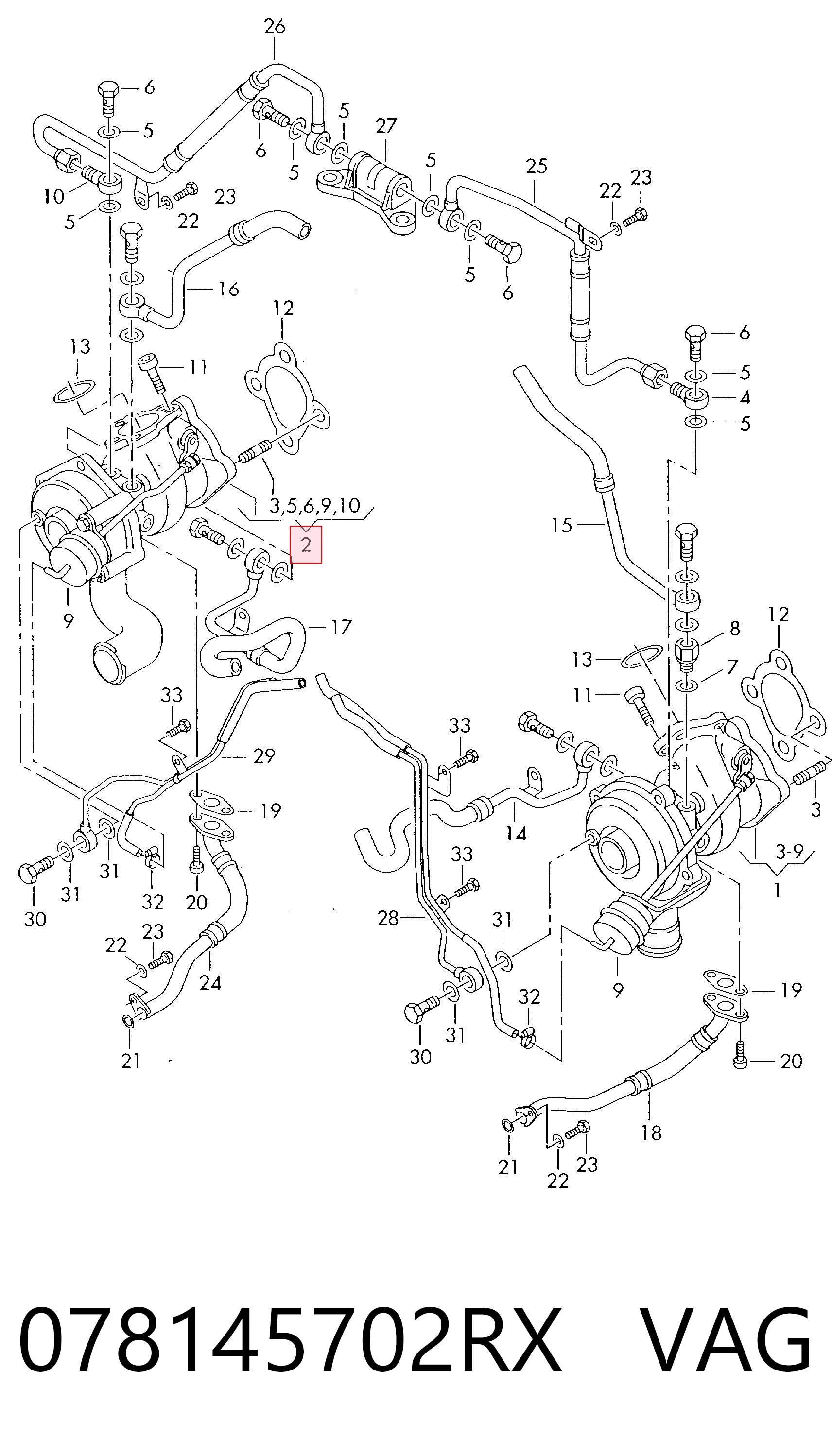 53039700070 Borg-Warner Турбонаддув