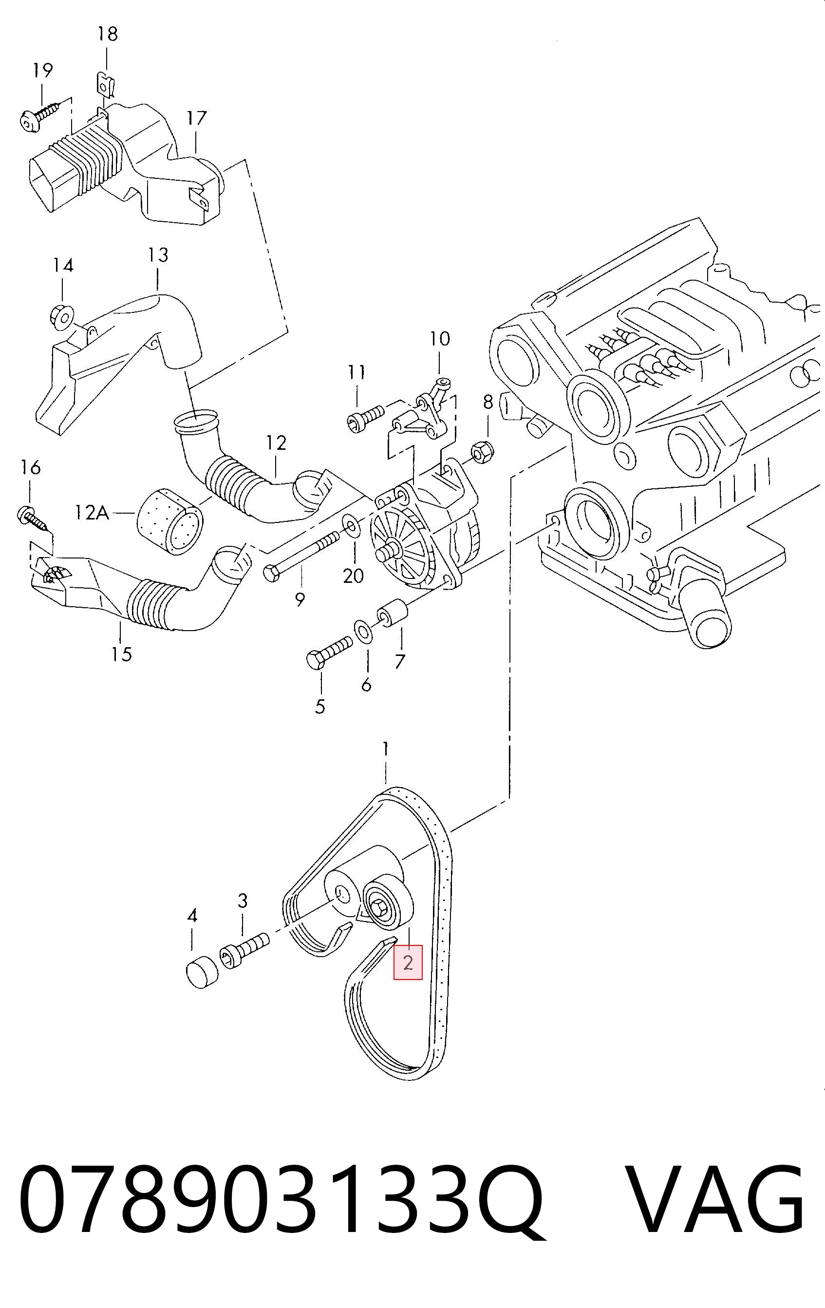 Натягувач приводного ременя Magneti Marelli 331316171011 ціна, від 28.06 USD