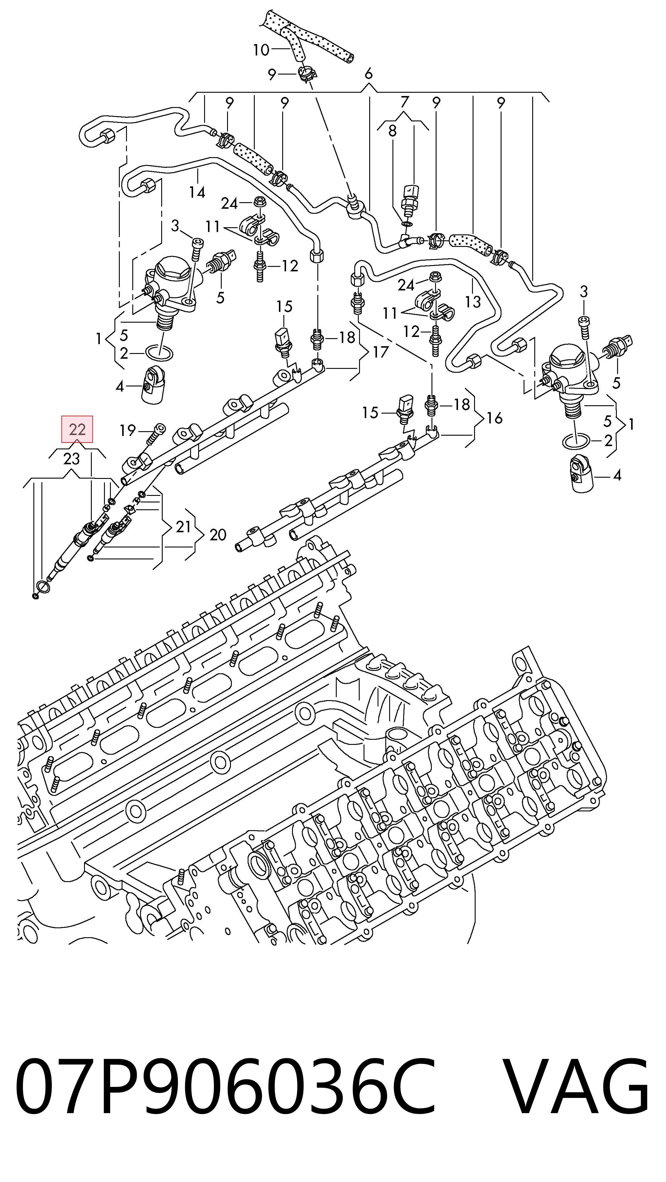  07P906036L VAG