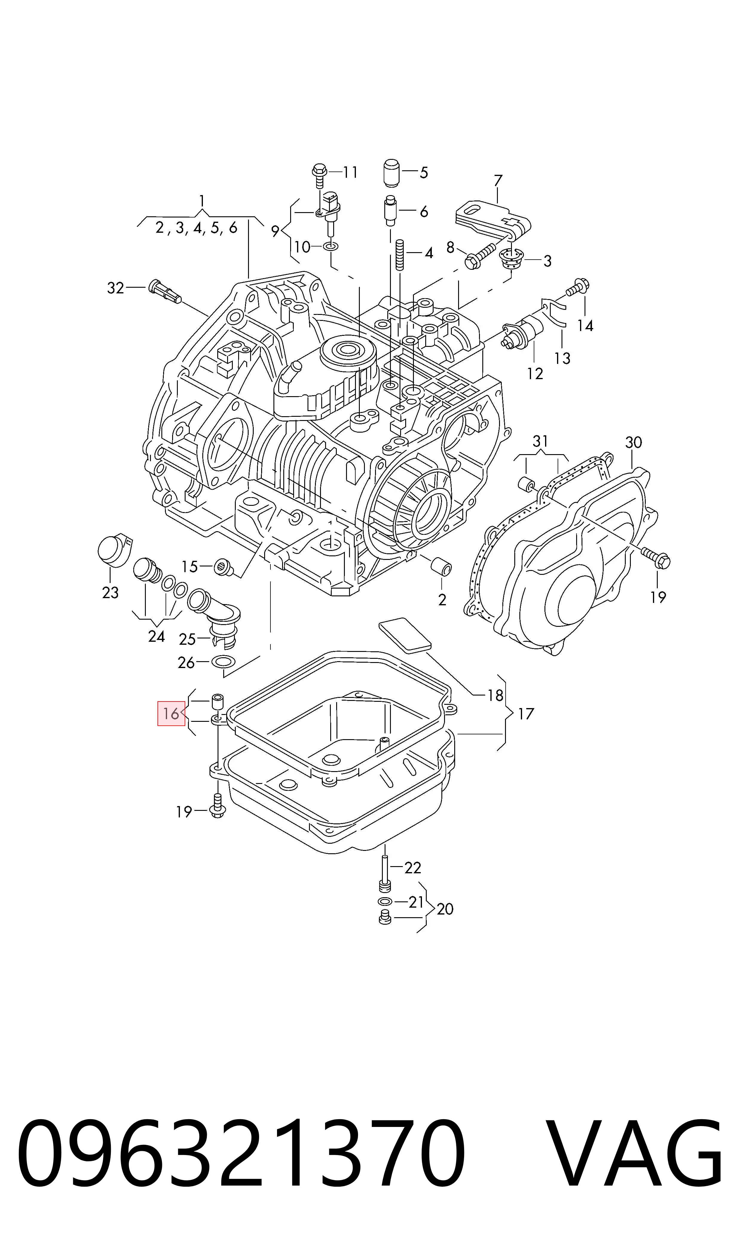 Прокладка піддону АКПП Mercedes A096321370 ціна, від 7.90 USD