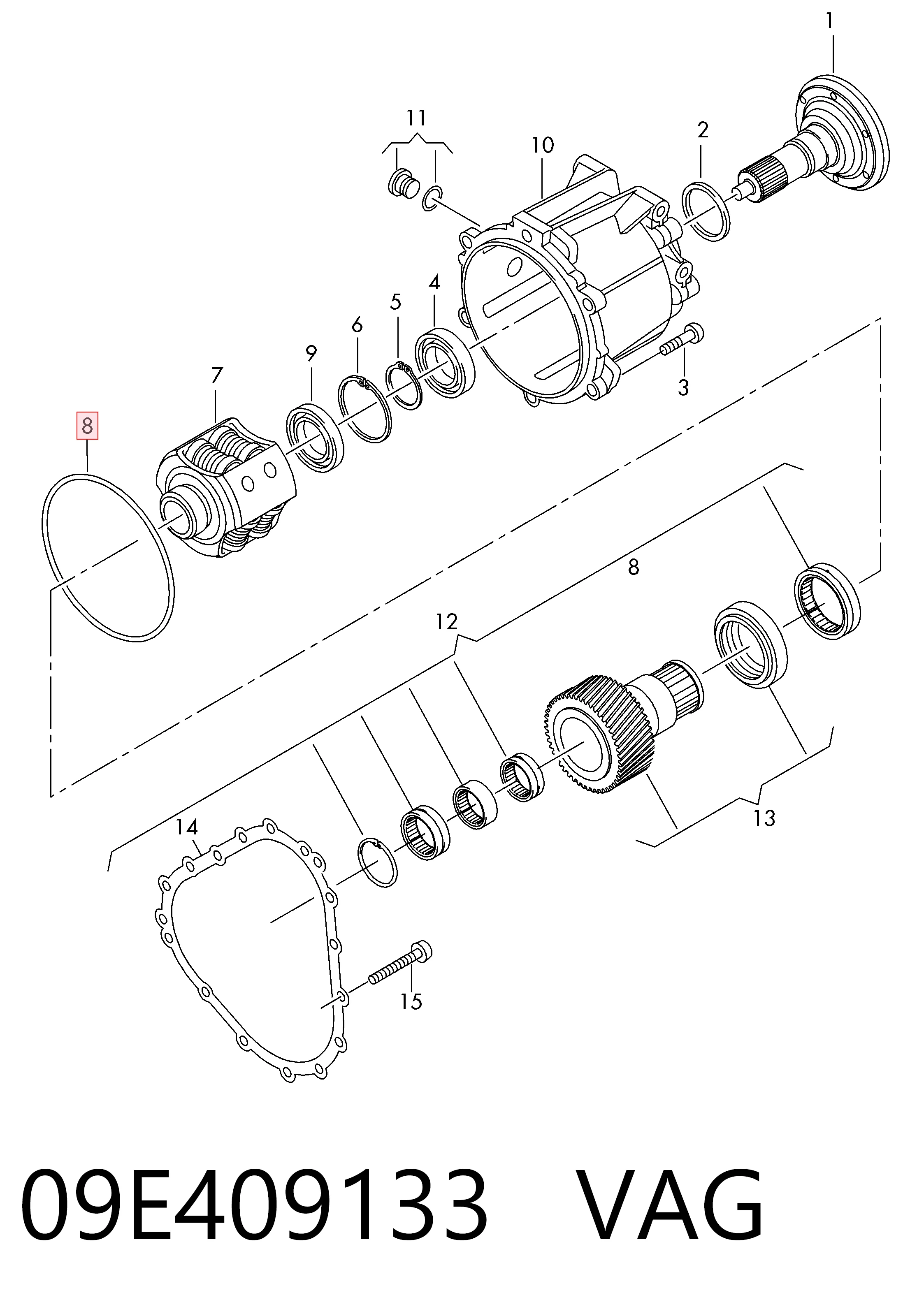 0734313095 ZF Parts 