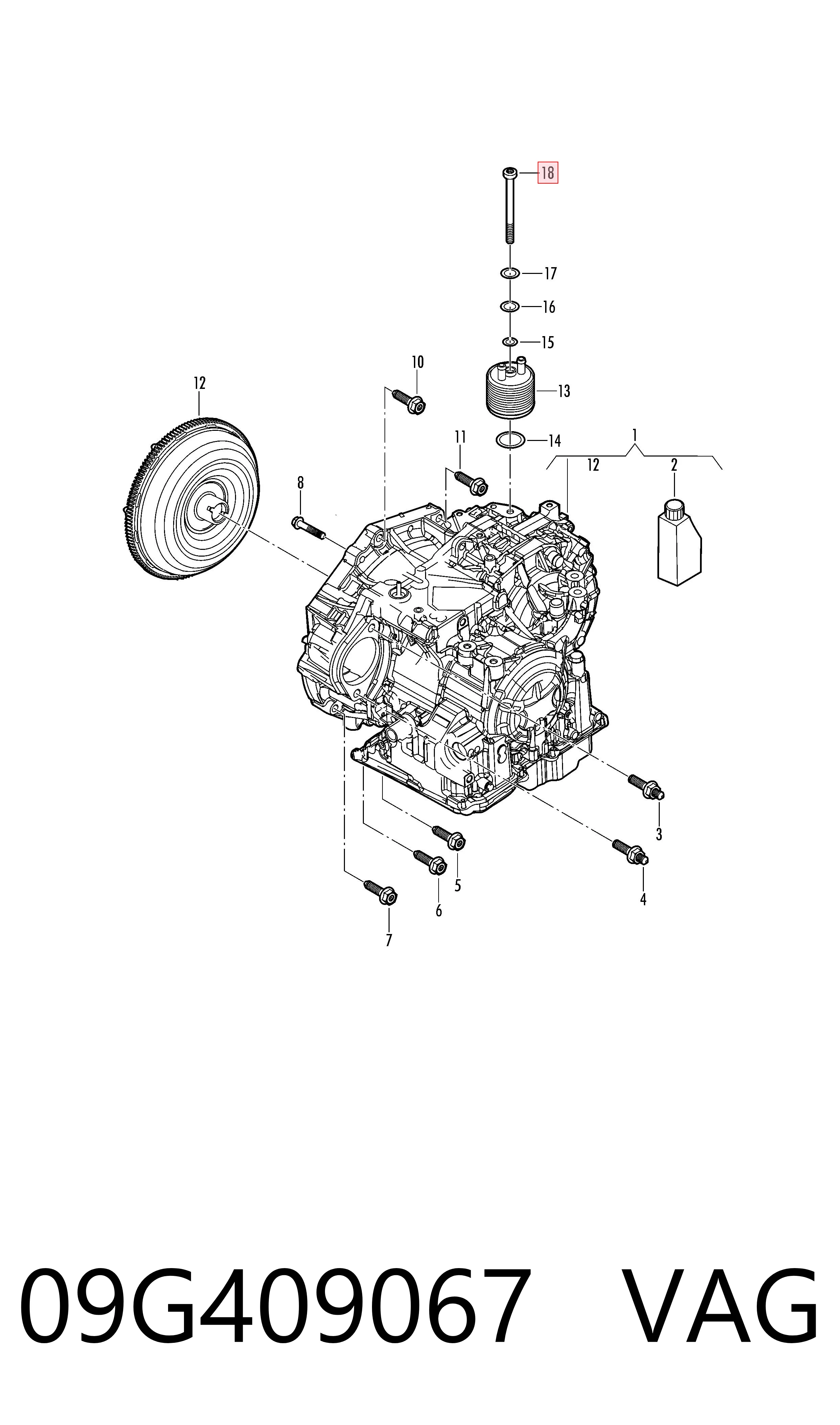  VAG 09G409067 ціна, від 12.36 USD