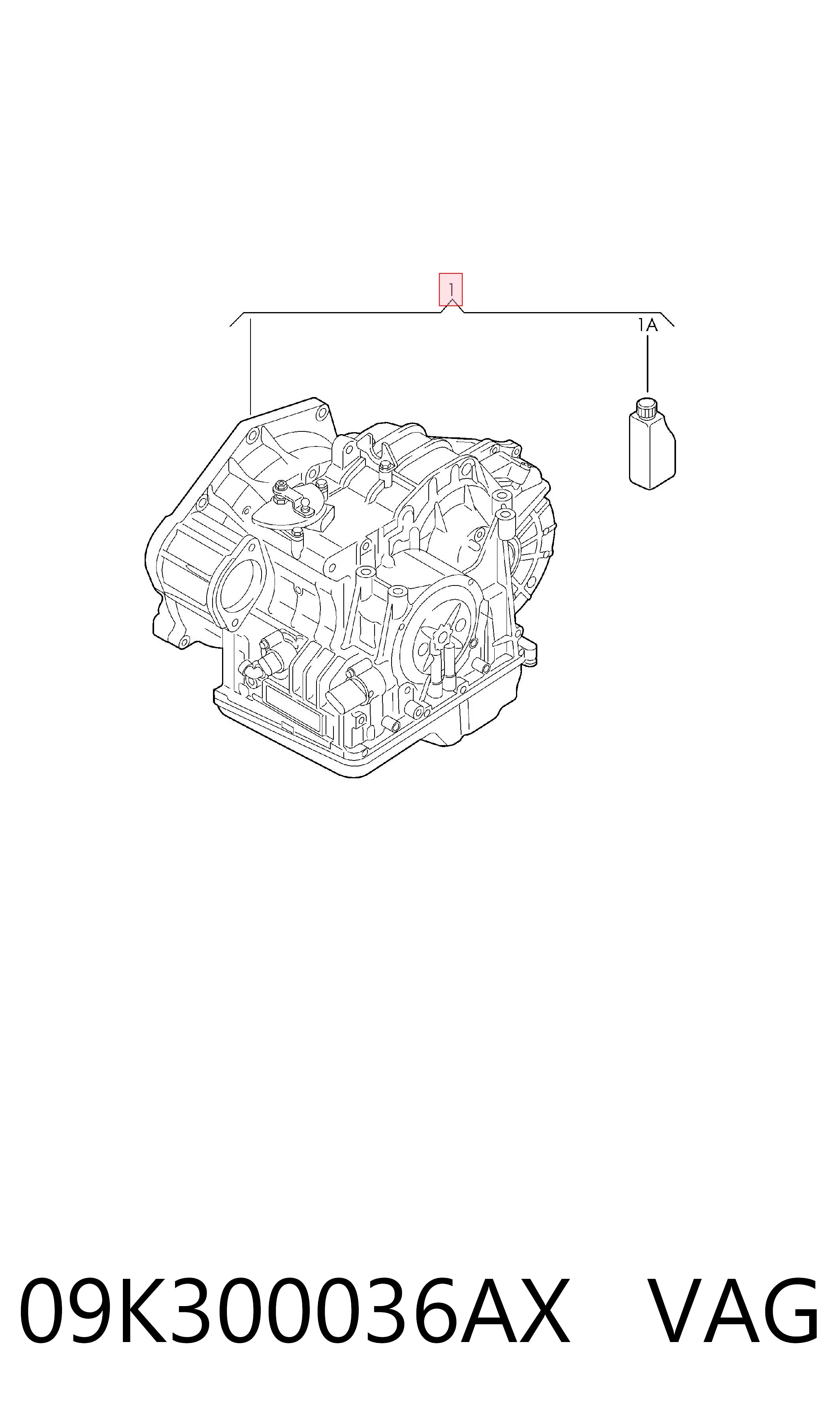 09K300036AX VAG