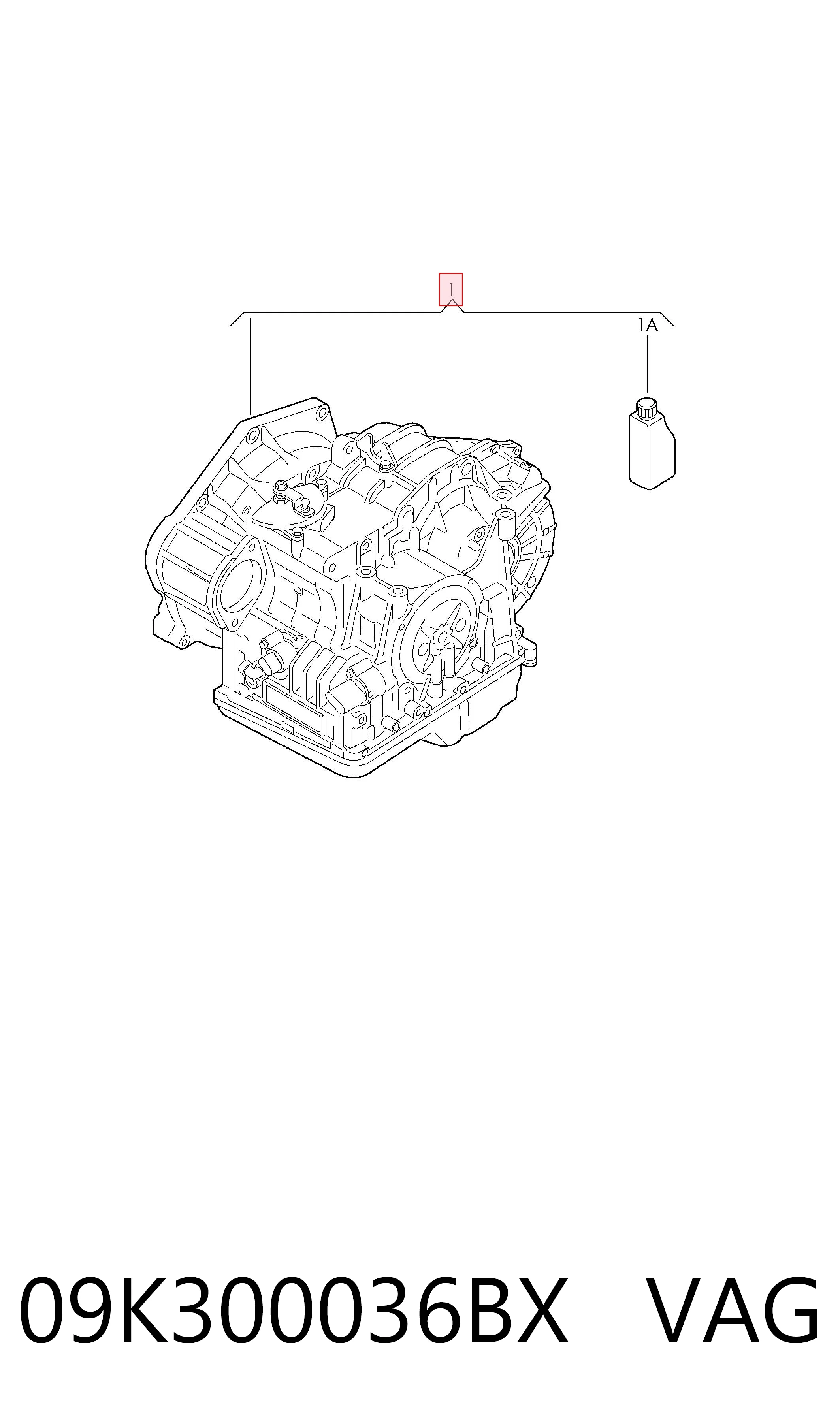 09K300036BX VAG