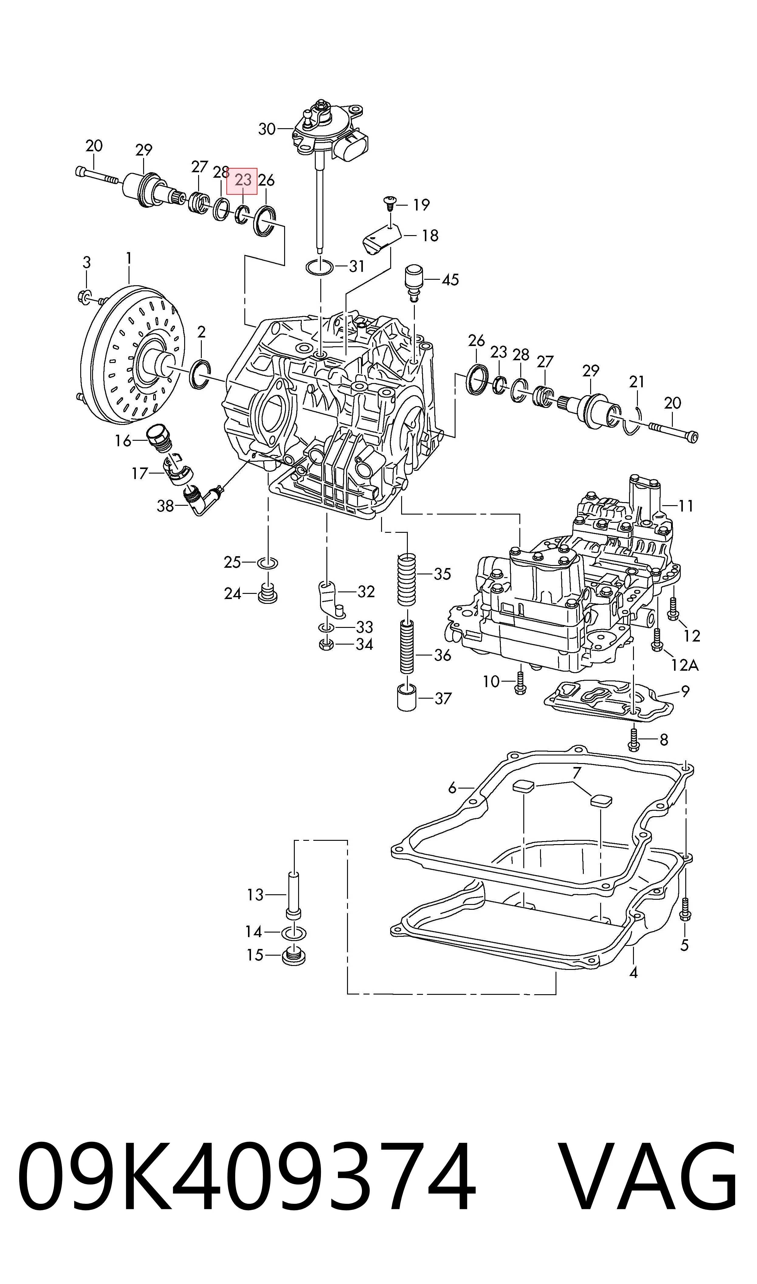 09K409374 VAG 