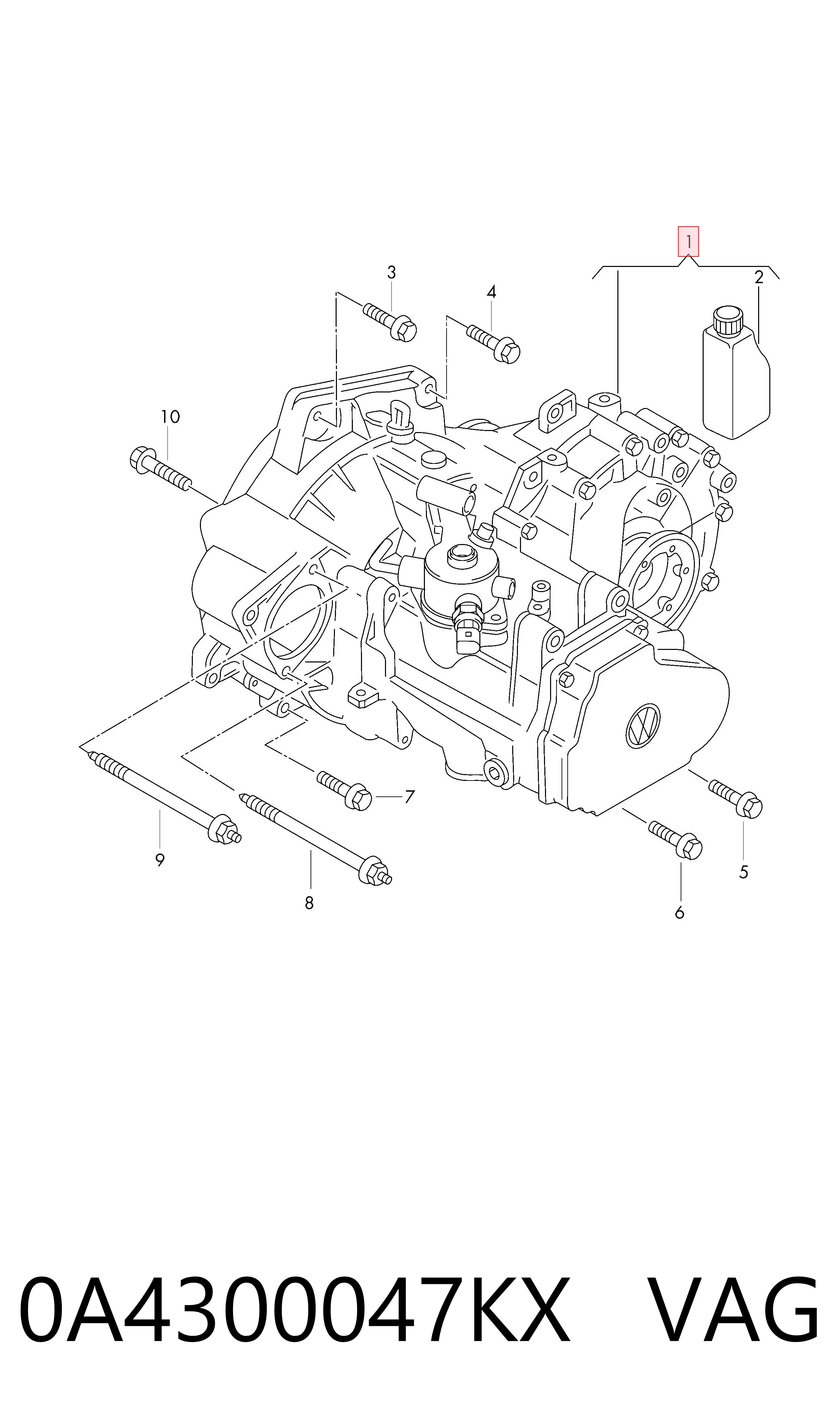 МКПП на Skoda Octavia III A7 5E3, NL3, NR3
