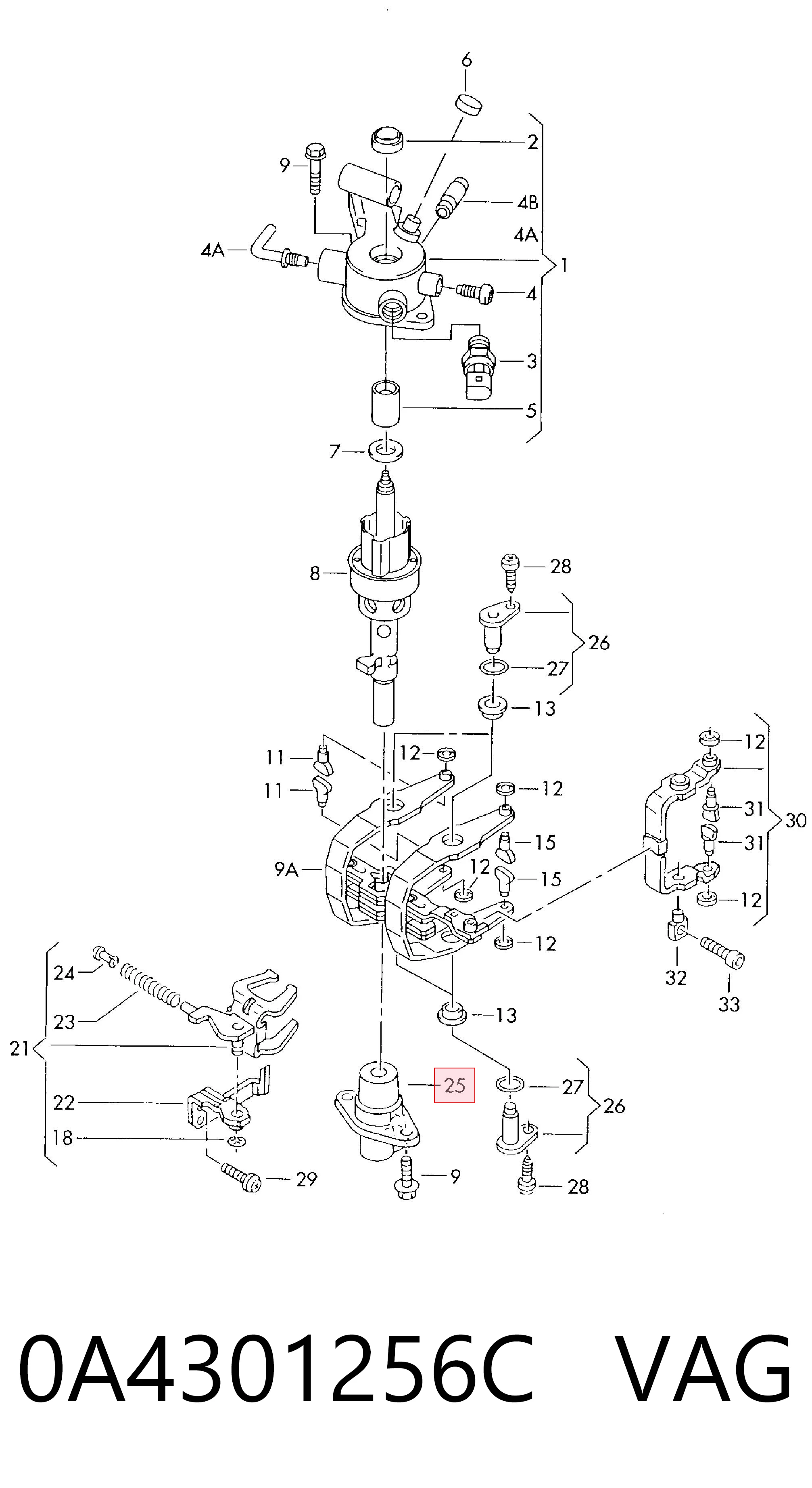 0A4301256C VAG 