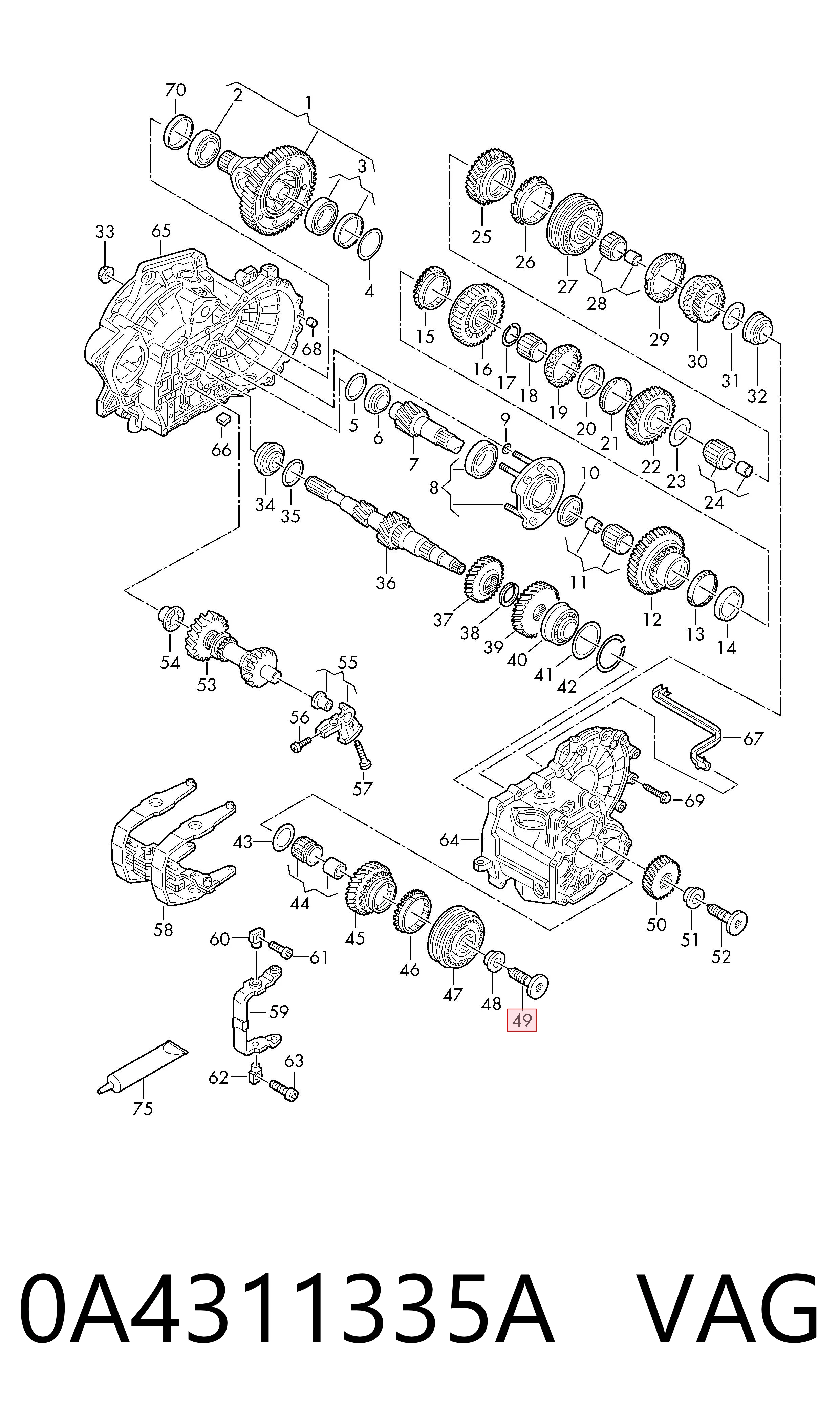 Болт головки блока циліндрів, ГБЦ Seat Altea XL мінівен (5P5, 5P8) (2006 - 2015) ціна, від 3.85 USD