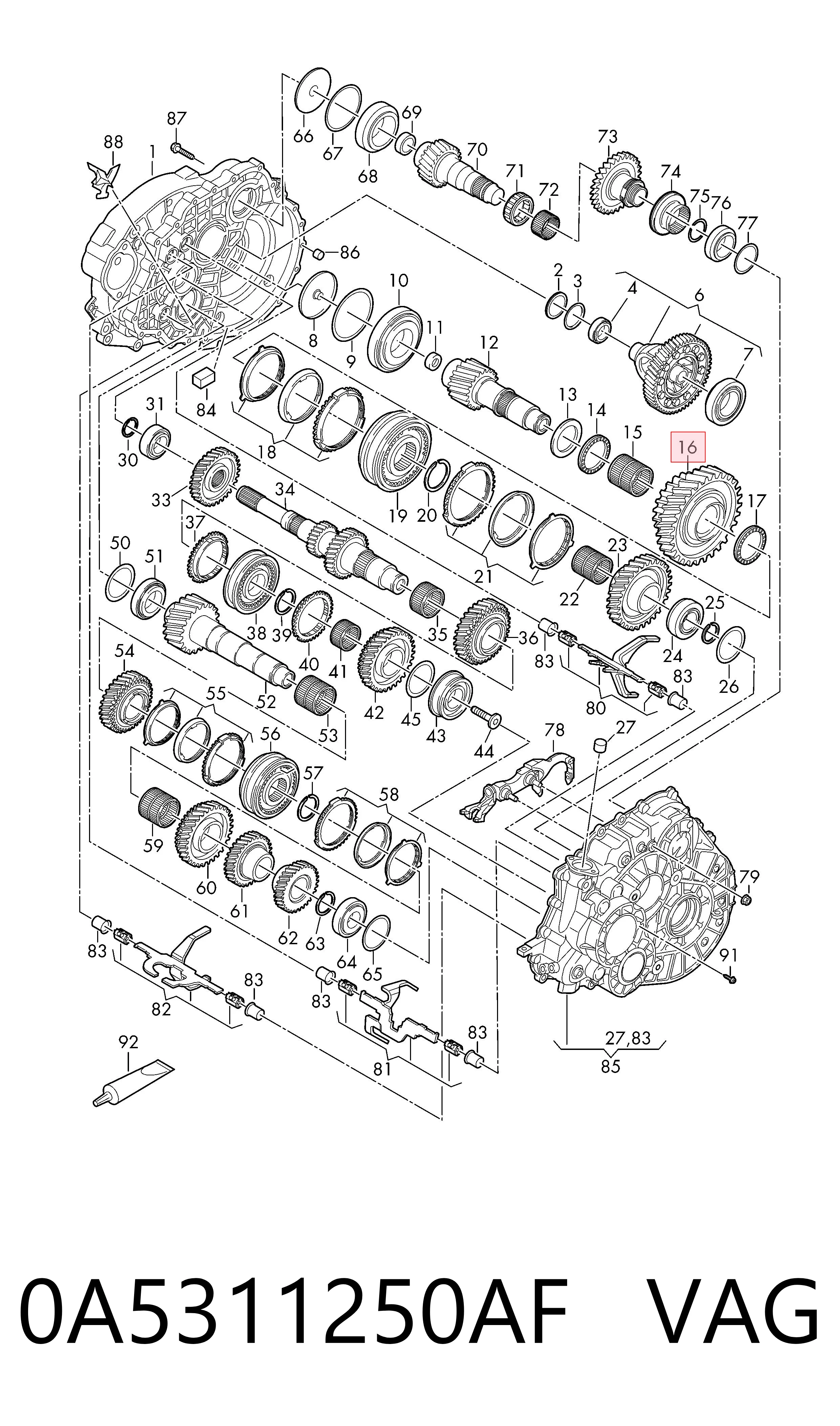 0A5311250AF VAG 
