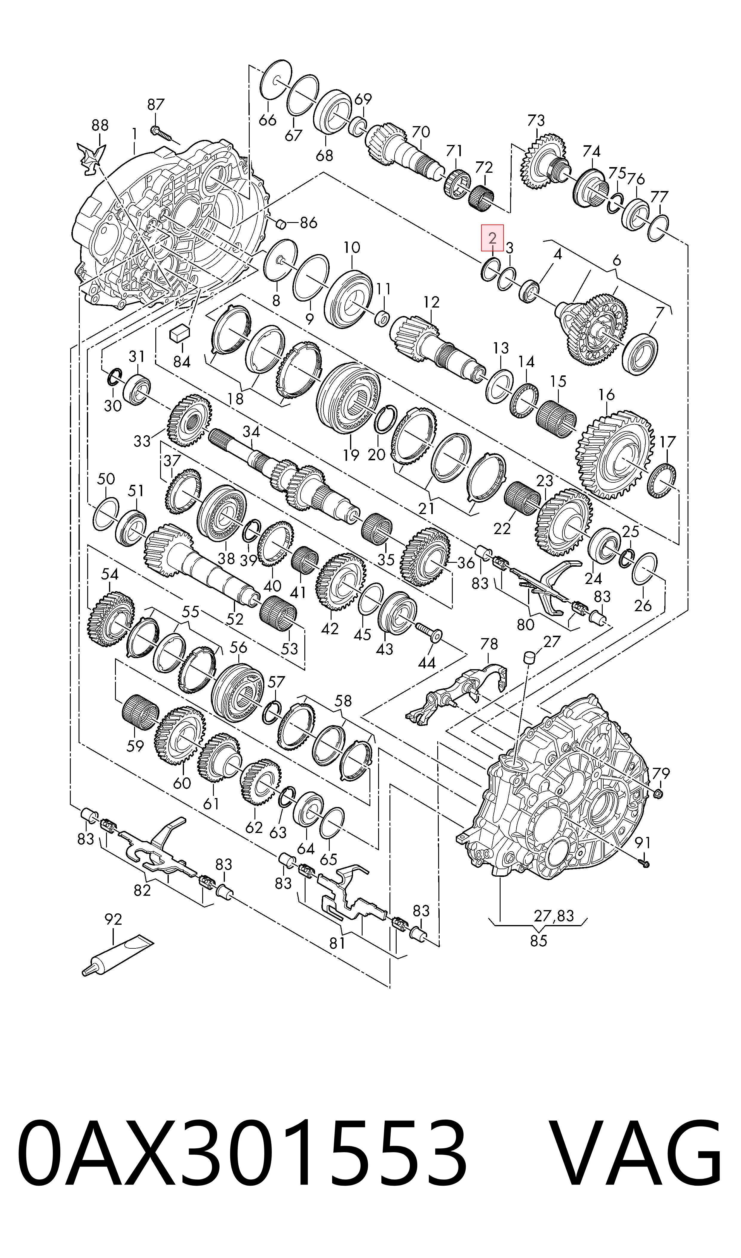 0AX301553 VAG 