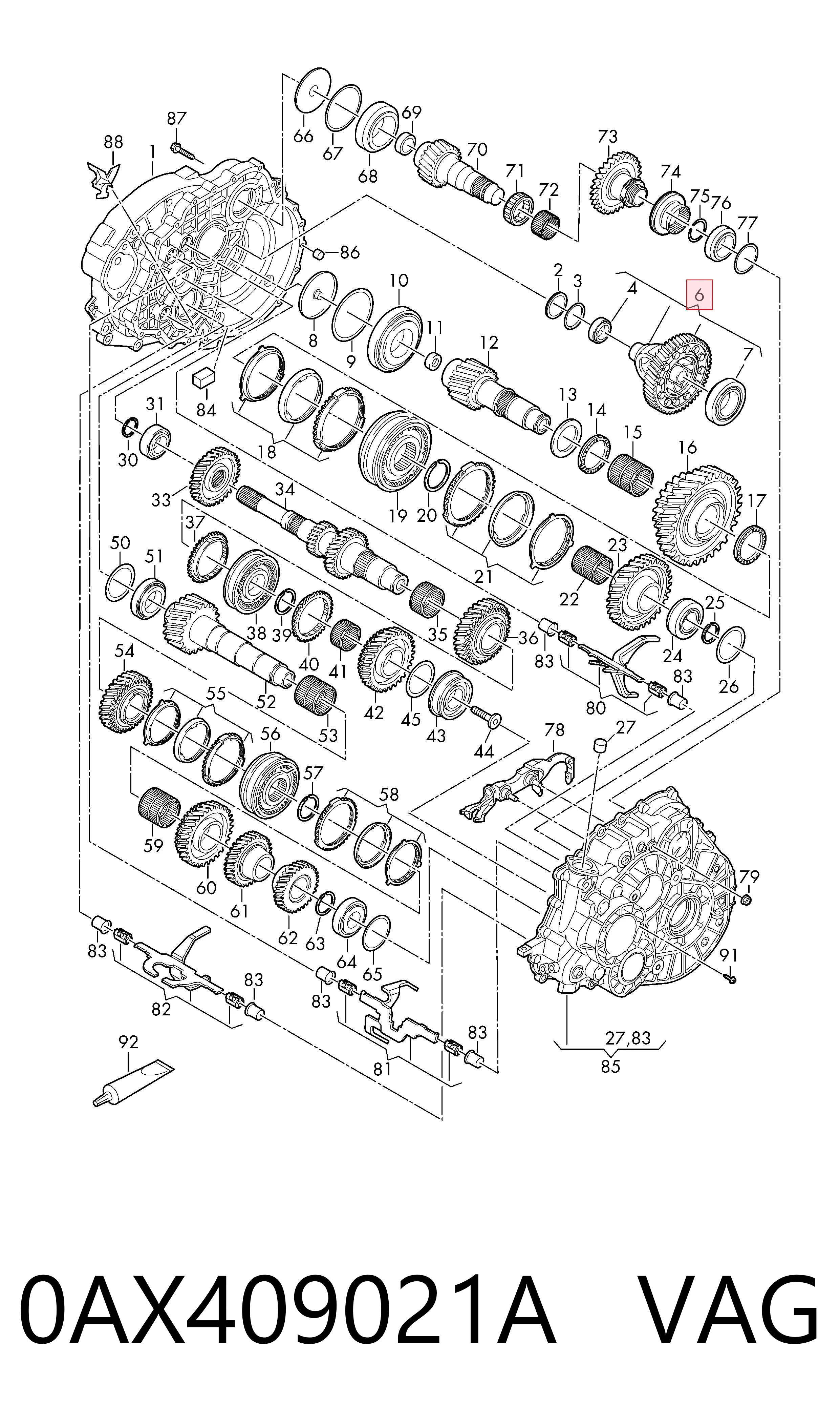 0AX409021A VAG 