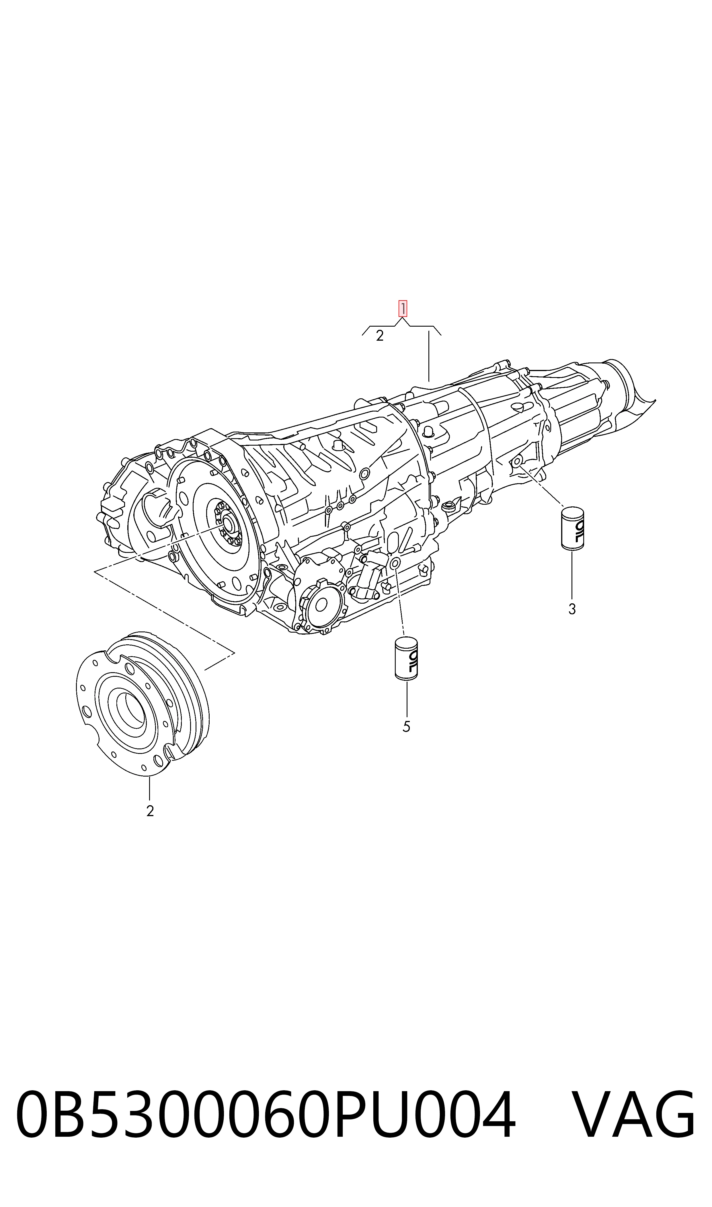 Коробка автомат Audi Q5 