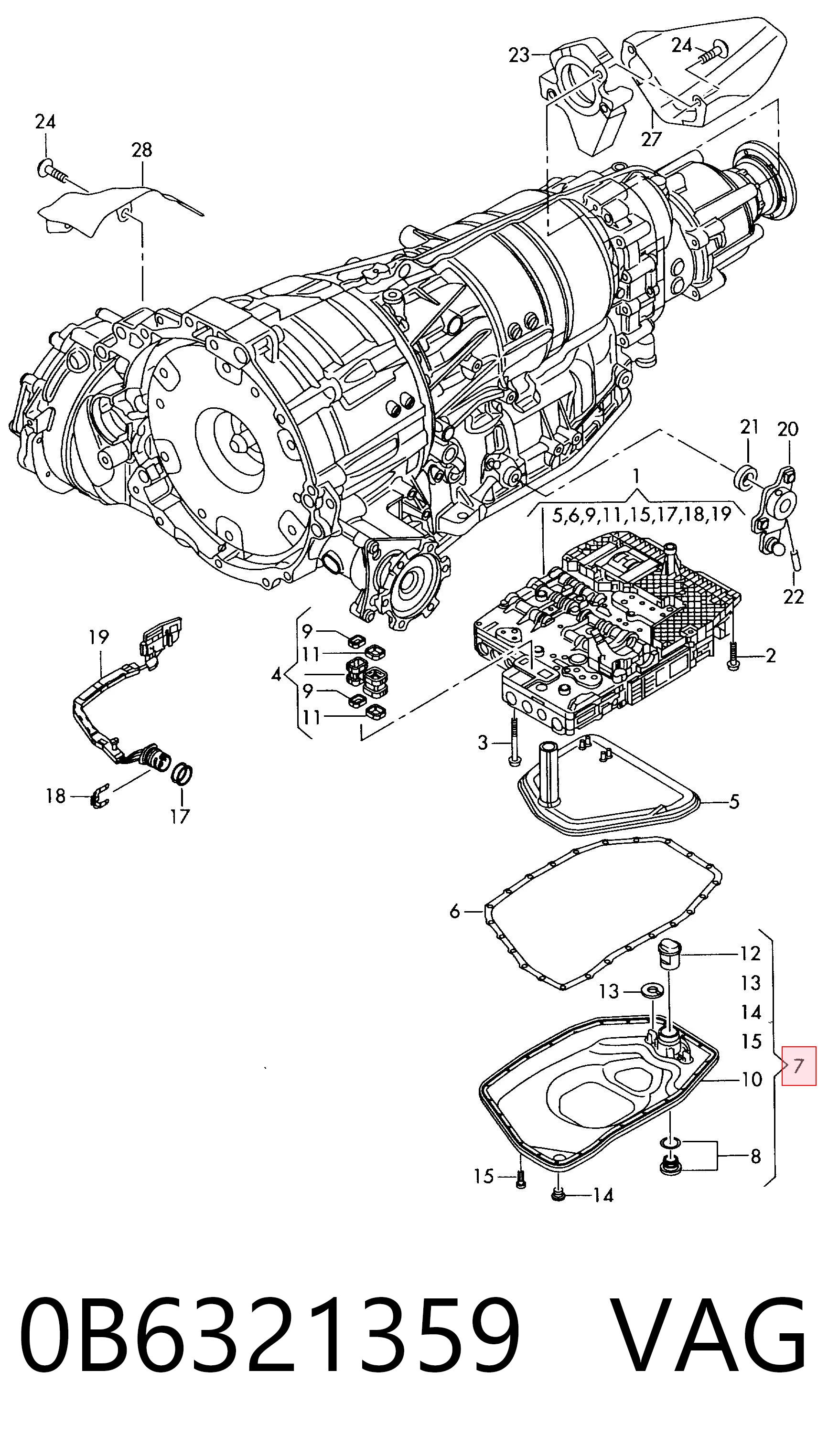 0B6321359 VAG
